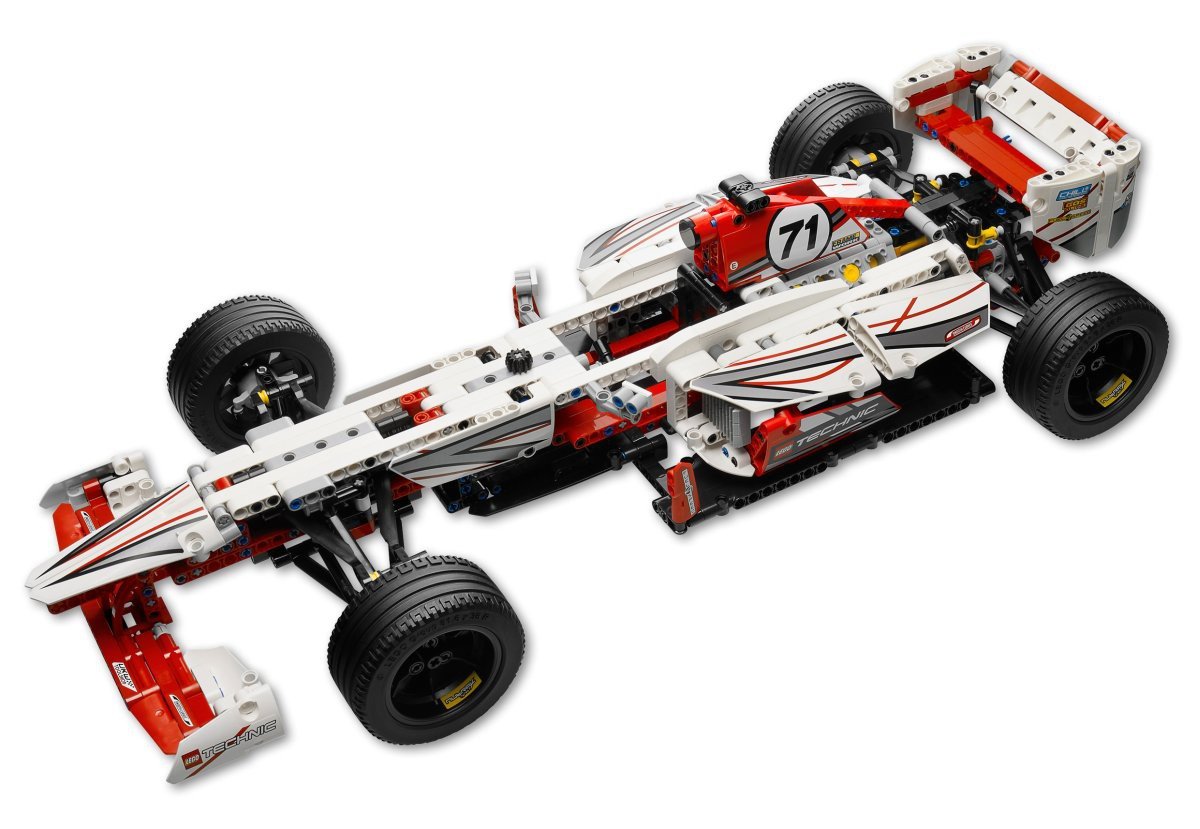 LEGO Technic 42000 F1 Racing Car Building Set - Official Licensed Formula 1 Model Kit for Adults & Teens - Perfect for STEM Learning & Collector's Display