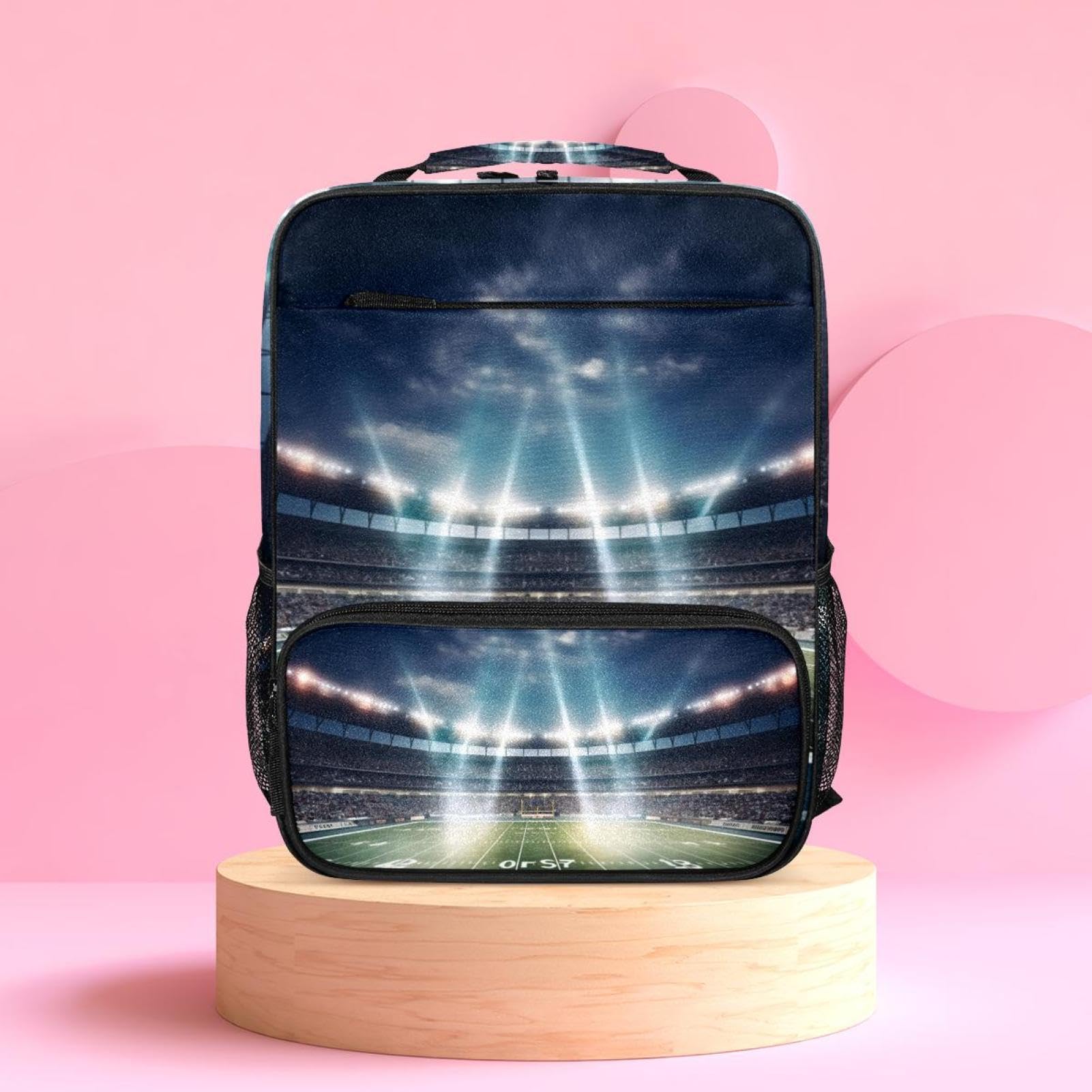 Best Travel & Work Backpack for Men & Women - Durable Laptop Backpack with USB Charging Port - Perfect for Commuting, School, and American Football Games