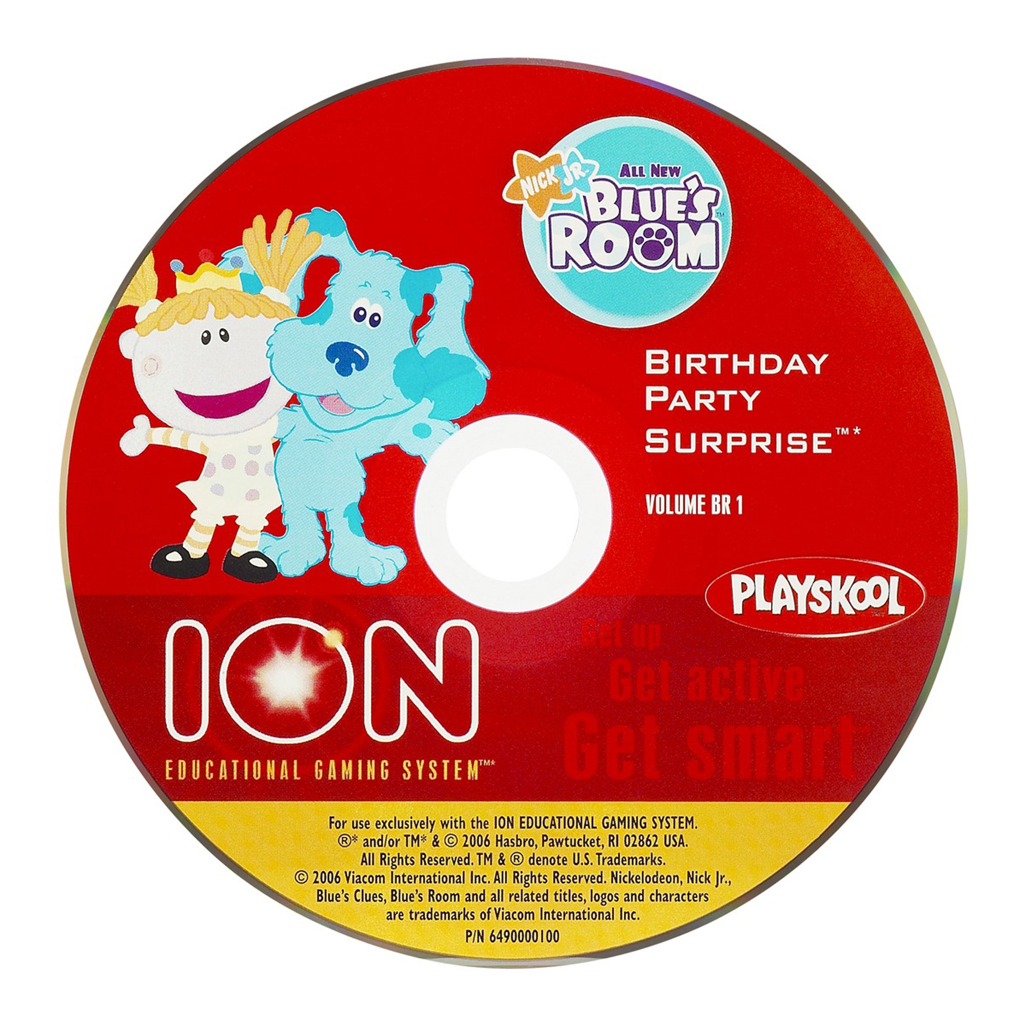Blue's Room Birthday Party Surprise Active Learning Disc for Ion Educational Gaming System - Fun Kids Educational Game for Early Childhood Development & Interactive Playtime