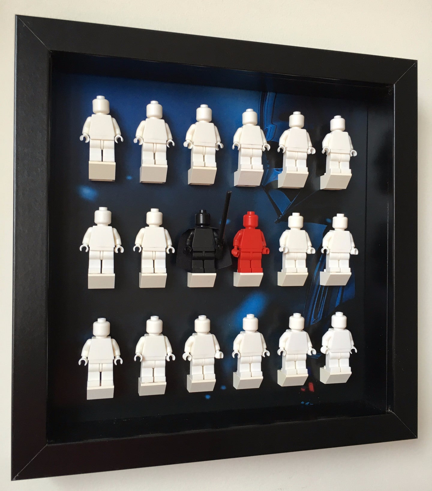 Lego® Star Wars Darth Vader Minifigure Display Frame - Perfect for Collectors & Home Decor
