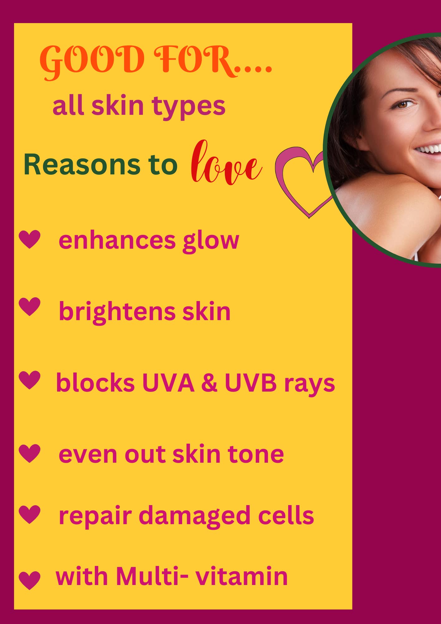 Ever Secret 10% Niacinamide Face Serum for Clear & Radiant Skin | Sunscreen Day Cream with UVA/UVB Protection | Daily Skincare Routine for Acne-Prone & Sensitive Skin | Perfect for Morning Use Before Makeup