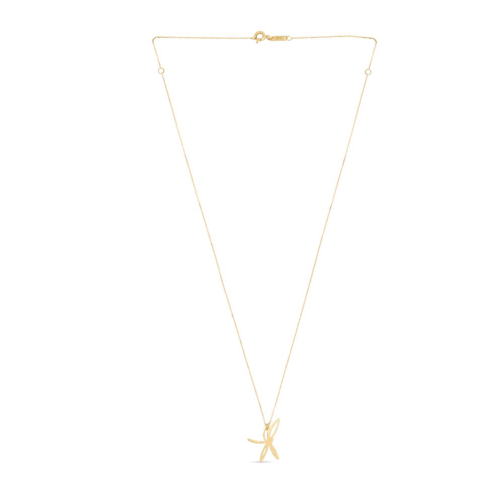 14K Gold Dragonfly Necklace for Women - Elegant Dainty Jewelry Gift for Birthday, Anniversary & Special Occasions