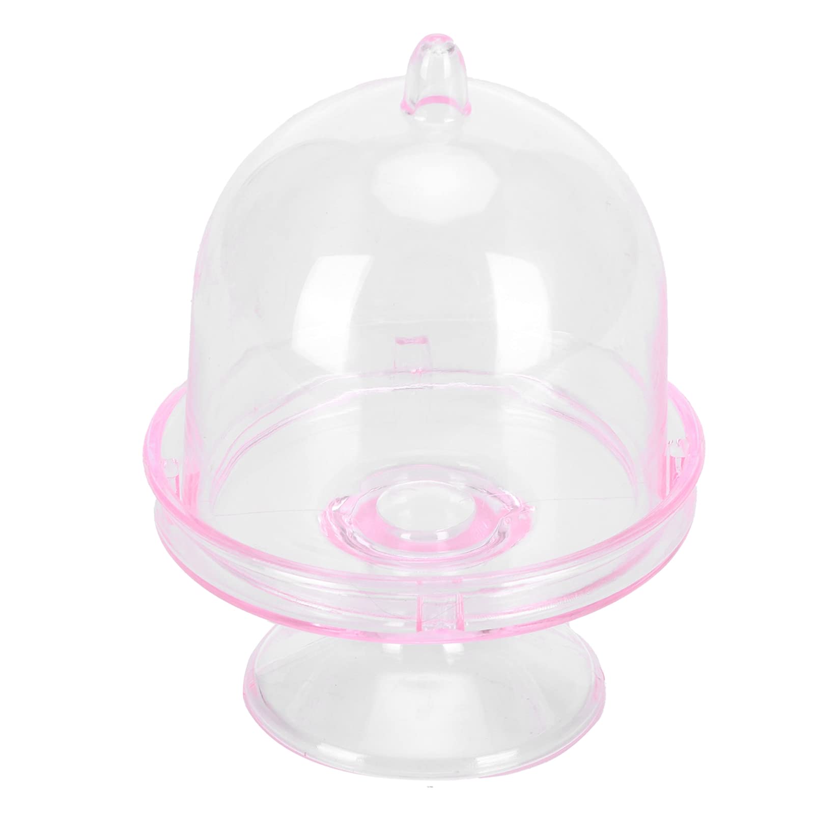 TOPINCN 12-Piece Mini Candy Box Set with Lid - Cake Stand, Cupcake & Candy Display Plate for Parties, Weddings & Baby Showers | Durable Party Supplies for Dessert Buffets & Candy Bars