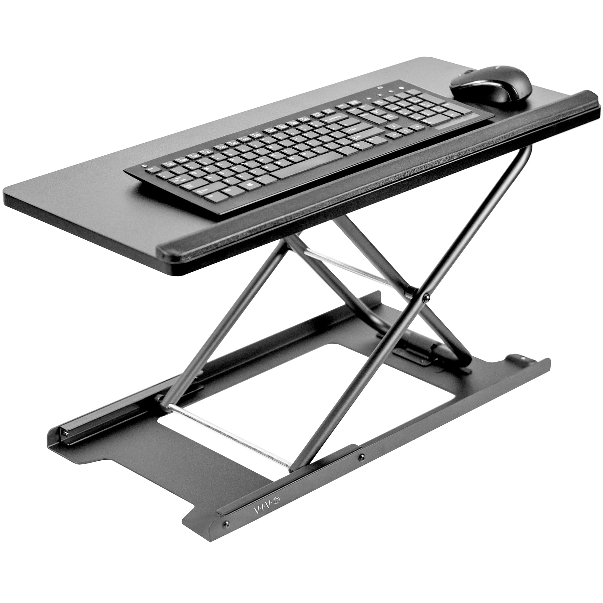 Ergonomic 27-Inch Keyboard Riser Stand - Adjustable Height & Angle for Comfortable Typing - Perfect for Office, Home & Gaming Setup