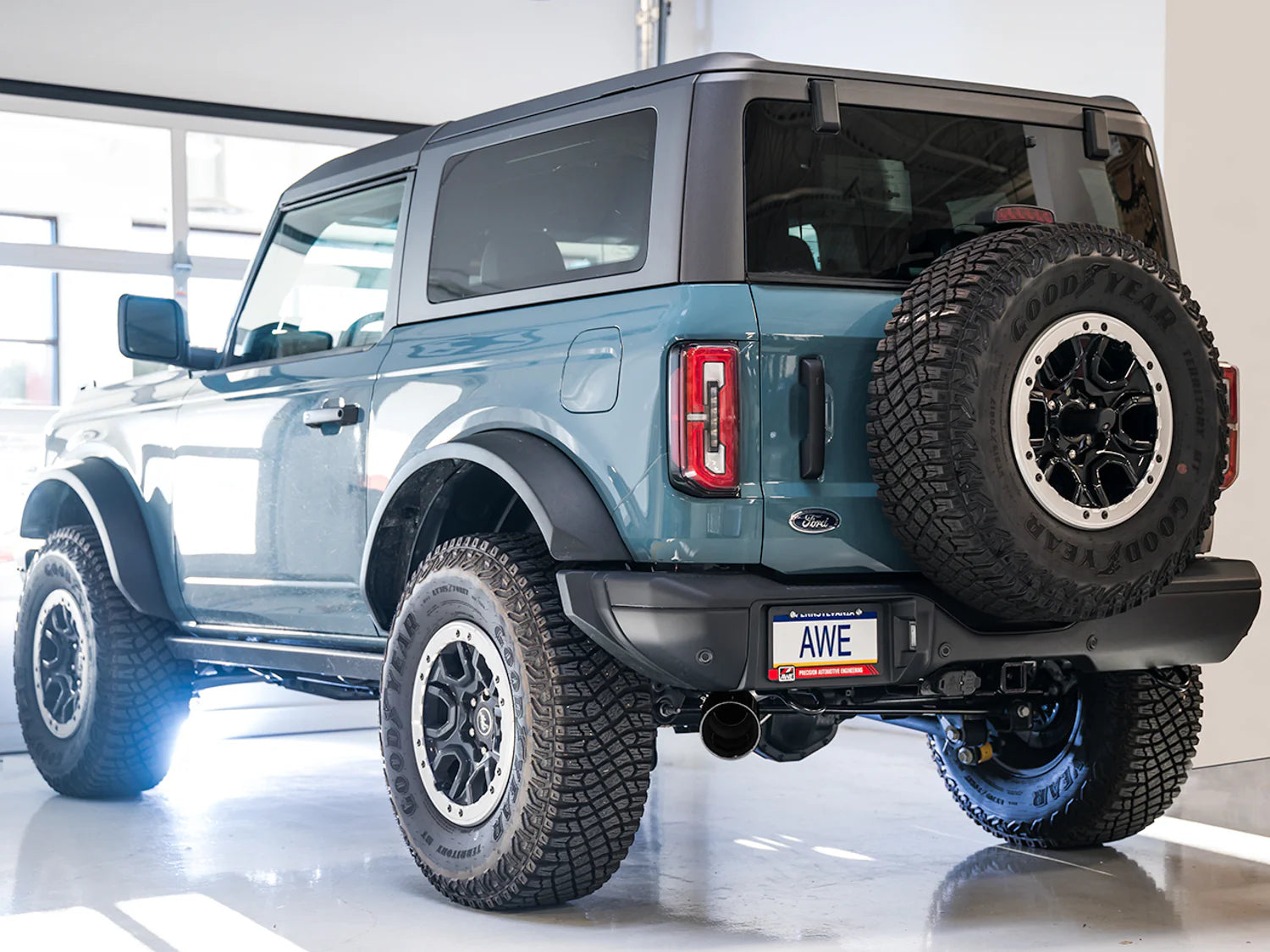 Ford Bronco AWE 0FG Catback Exhaust System with BashGuard™ - Single 5