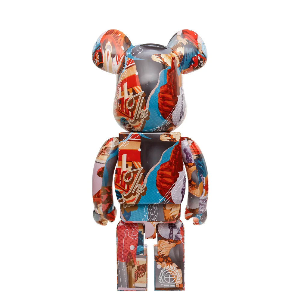 400% Bearbrick Tristan Eaton Limited Edition Collectible Art Toy - Perfect for Display, Gifts & Anime Collections