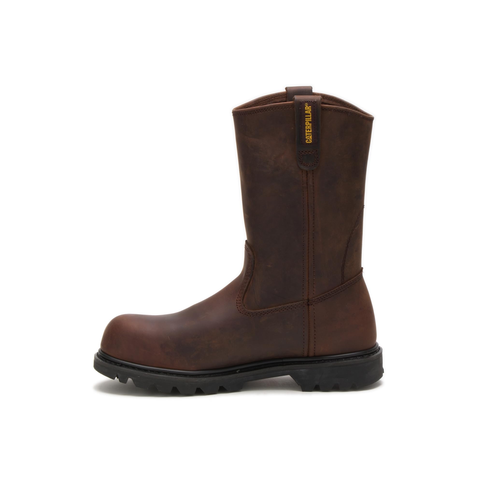 Cat Footwear Men's Revolver ST Steel Toe Work Boots - Durable Construction Boots for Safety & Comfort - Ideal for Construction Sites, Landscaping & Heavy Duty Work