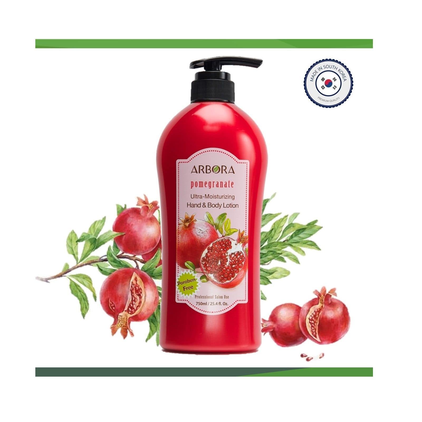 ARBORA Olive Oil Body & Hand Lotion - Moisturizing & Nourishing Skin Care for Dry Skin - Perfect for Daily Hydration & Spa Treatments at Home