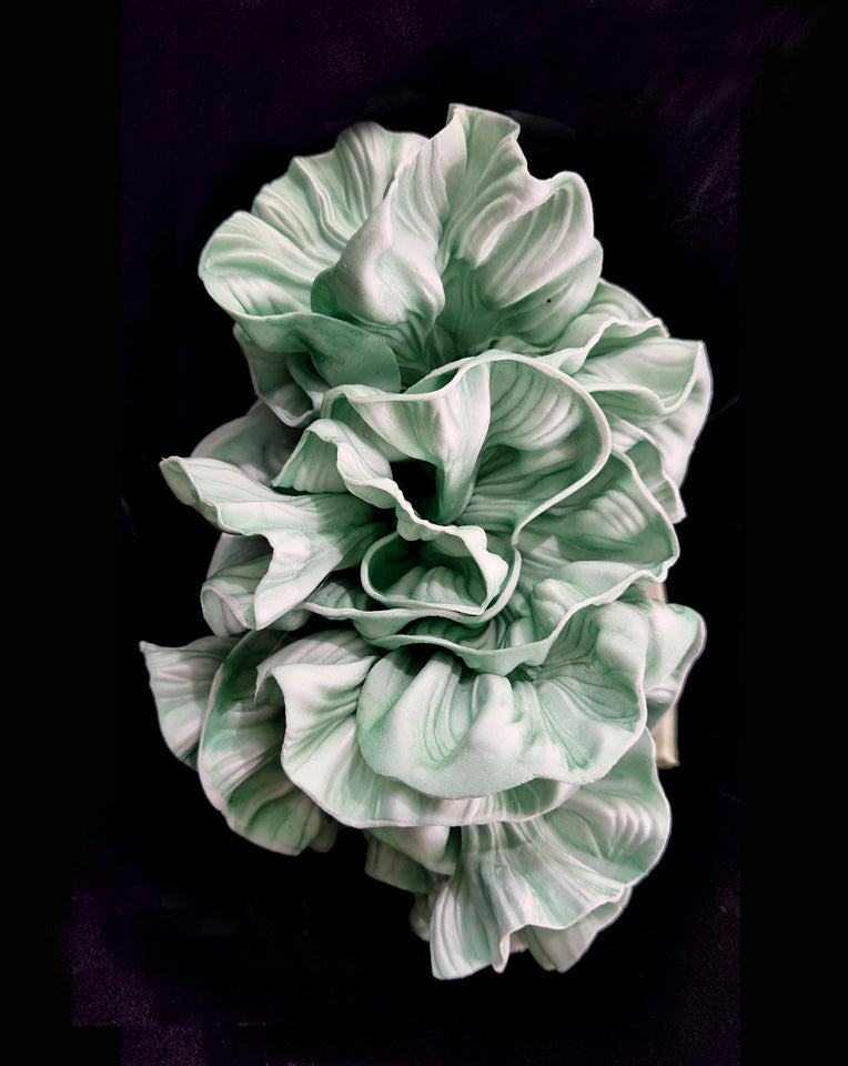 Elegant Mint Green Coral Headband - Race Day Crown & Fascinators for Women | Perfect for Weddings, Derby Parties & Special Occasions | Ava at Kezani