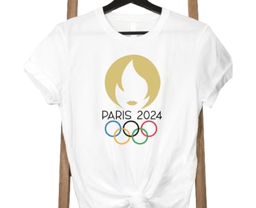 Paris 2024 Olympics T-Shirt - Men's & Women's Sport Team Shirt for Summer Games - Comfortable & Stylish Fan Apparel - Perfect for Sports Events, Travel & Casual Wear