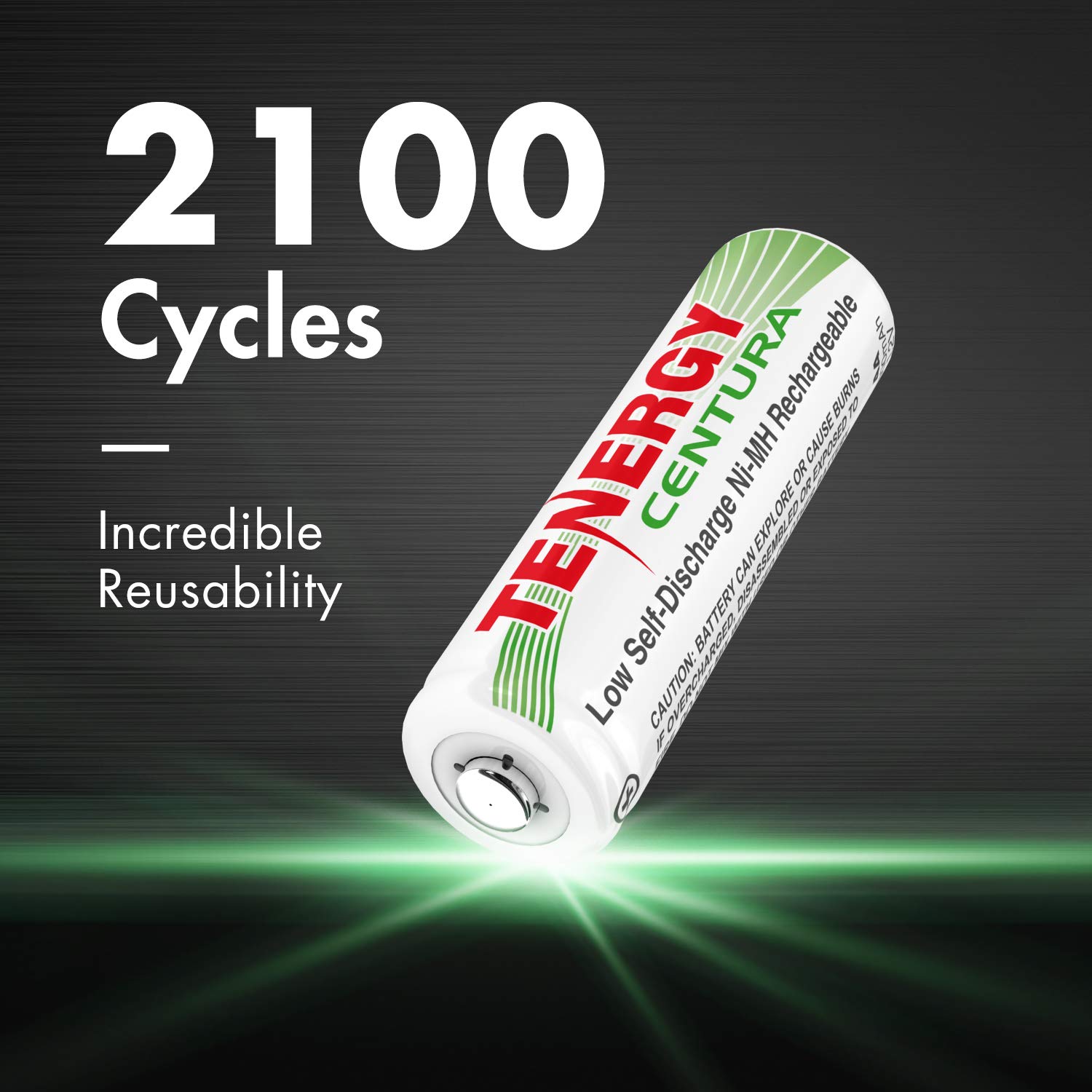 Tenergy TN142 2-Bay Fast Charger with 4xAA & 4xAAA NiMH Low Self-Discharge Rechargeable Batteries - Perfect for Cameras, Toys, and Home Electronics