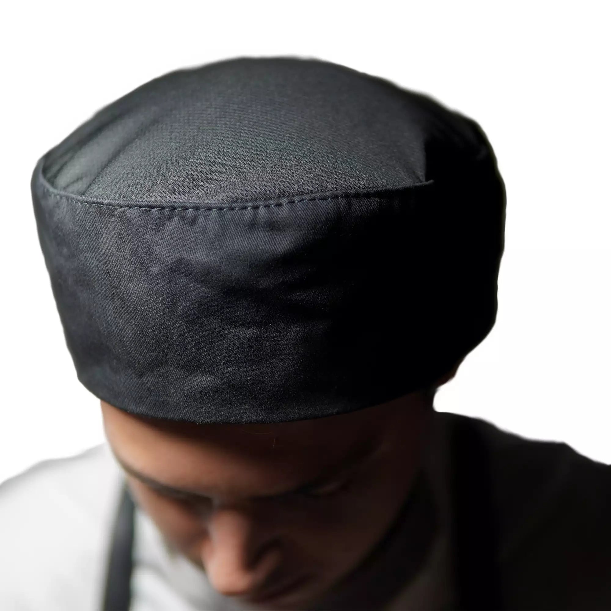 Breathable Cotton Chef Beanie Hat - Professional Kitchen Headwear for Cooking, Baking & Food Service - Comfortable & Lightweight for Long Shifts