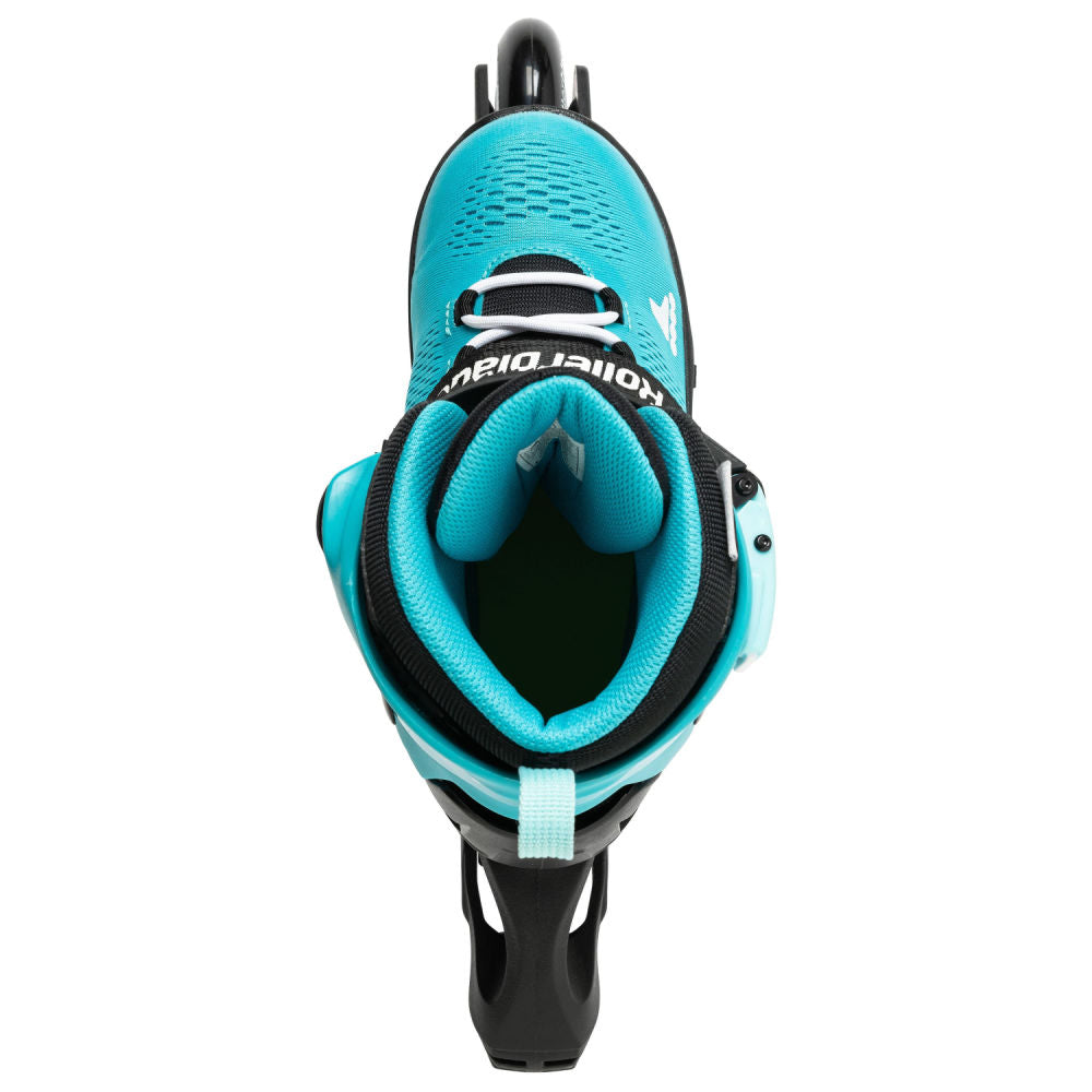 Rollerblade Microblade Girls Inline Skates - Adjustable Kids Roller Skates for Girls Ages 5-12 - Perfect for Outdoor Fun, Birthday Gifts & Roller Skating Rinks