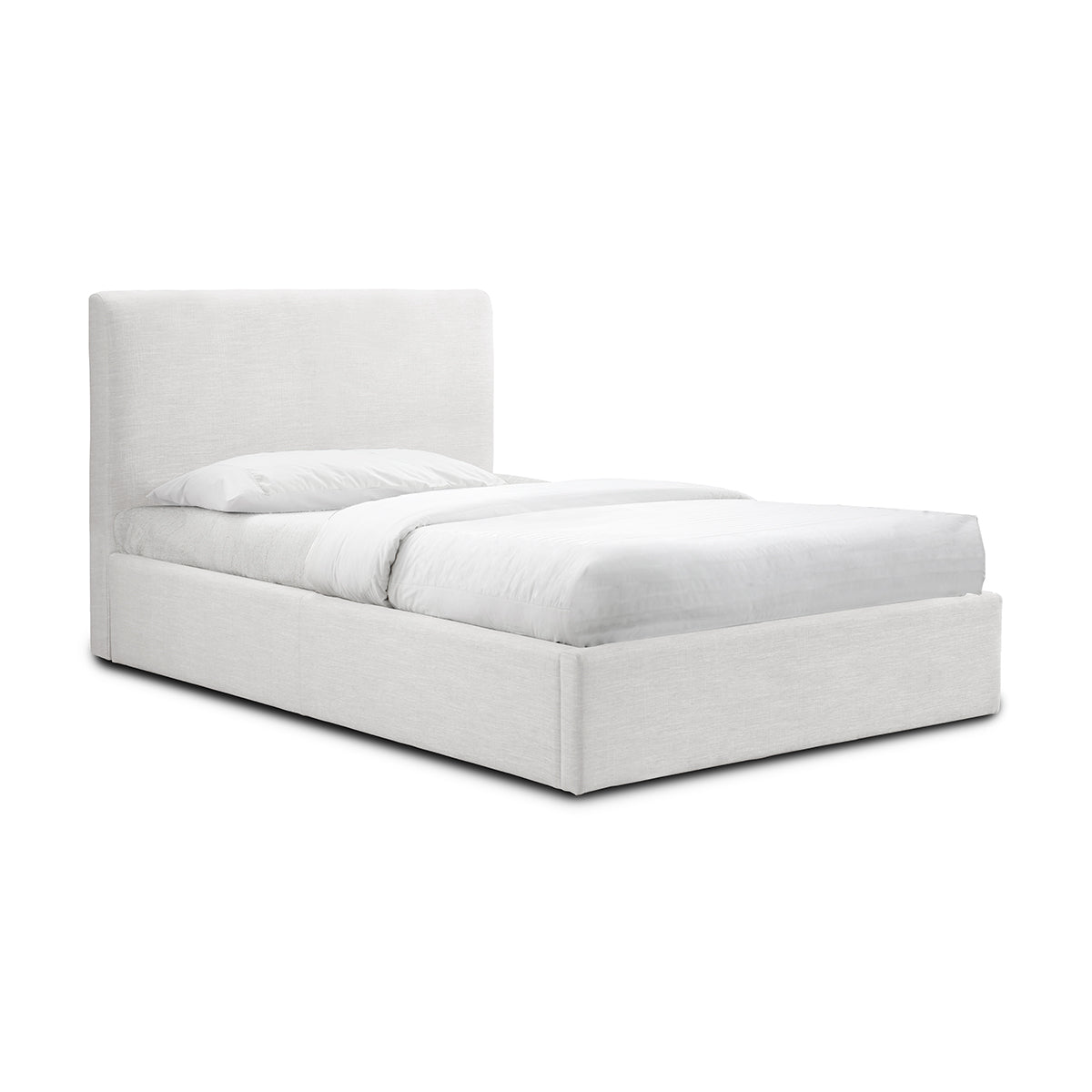 Premium Dane Fabric King Single Bed - Soft, Durable & Comfortable for Adults & Teens - Perfect for Guest Rooms, Dorms & Small Spaces