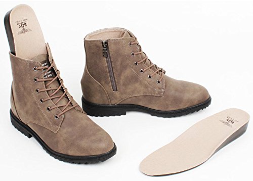 Karada Comfort Laboratory Secret Boots - 6cm Height Men's Fashion Boots KK3-090 | Stylish & Comfortable for Casual Wear, Work & Outdoor Activities