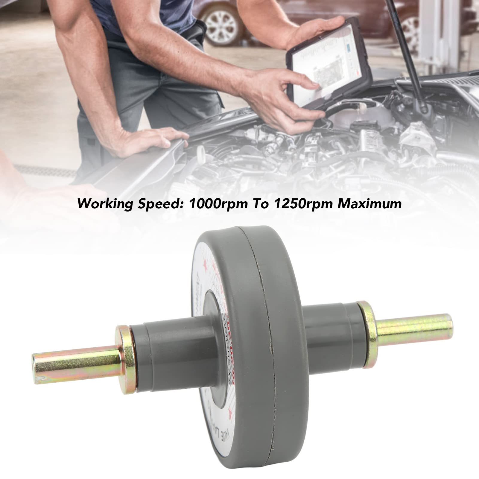 Professional Engine Valve Lapper Kit - Universal Valve Lapping Tool Attachment with 5 Suction Plates (1000-1250 RPM) for Grinding & Polishing - Perfect for Automotive Repair, Engine Rebuilding & Valve Train Maintenance