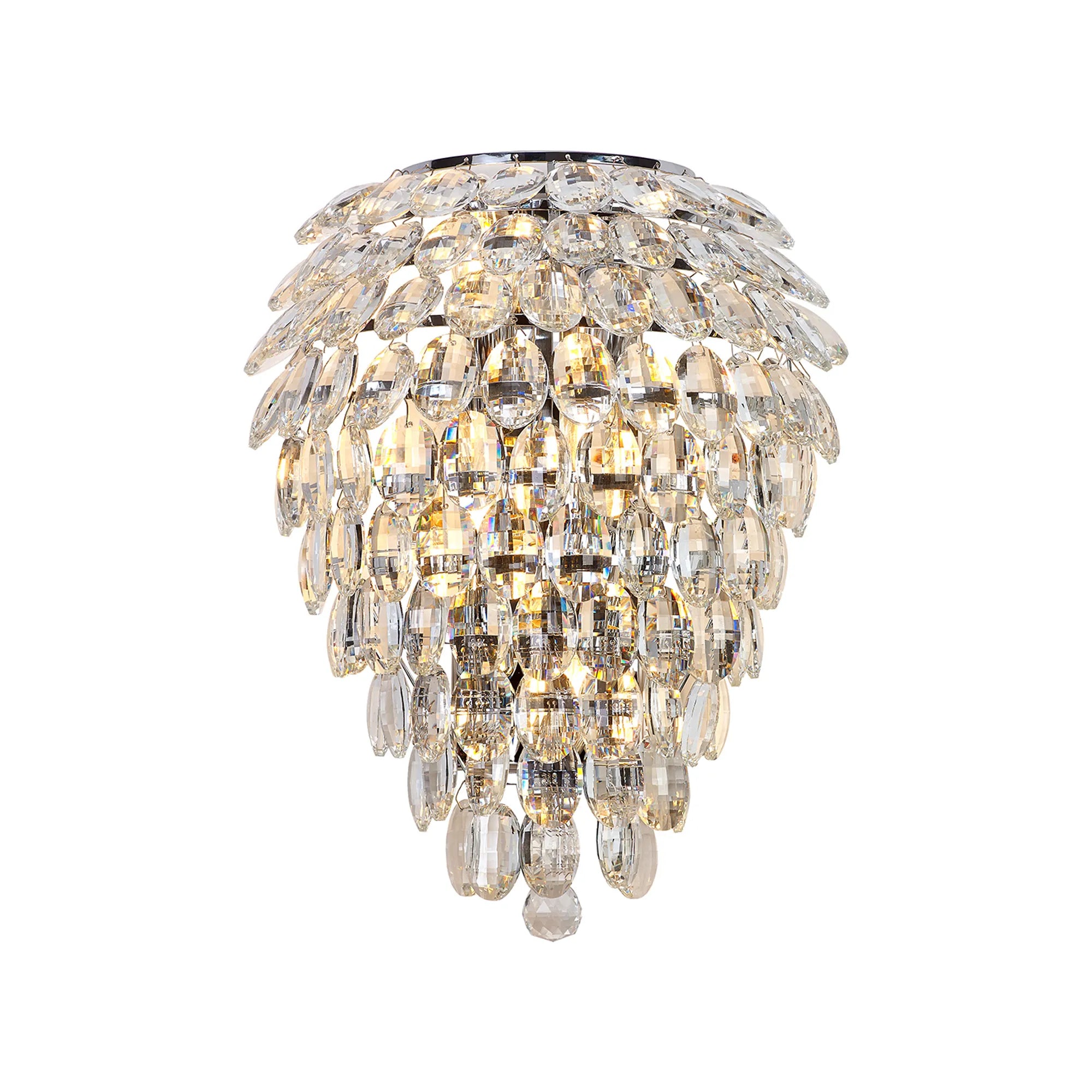 Consten IP Tall Wall Lamp - 6 Light G9 Base, IP44 Waterproof, Modern Sconce for Living Room, Bedroom, or Hallway Lighting
