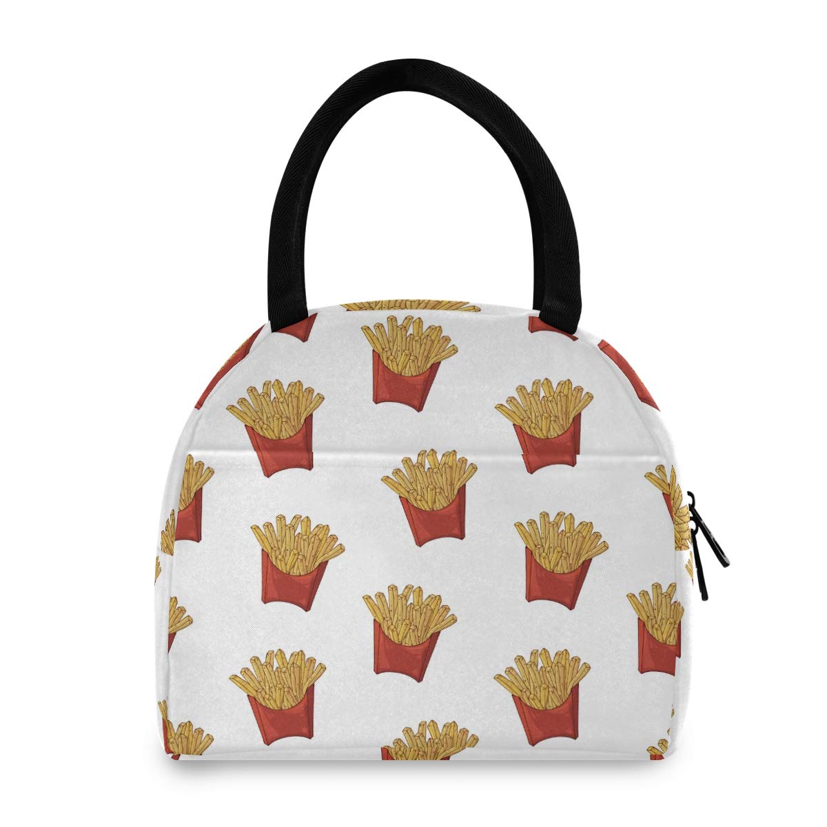 Insulated Reusable Lunch Bag for Women & Men - Leakproof Cooler Tote for Kids, Adults, School, Office & Picnic | Perfect for Fast Food, French Fries, Meal Prep & Outdoor Activities