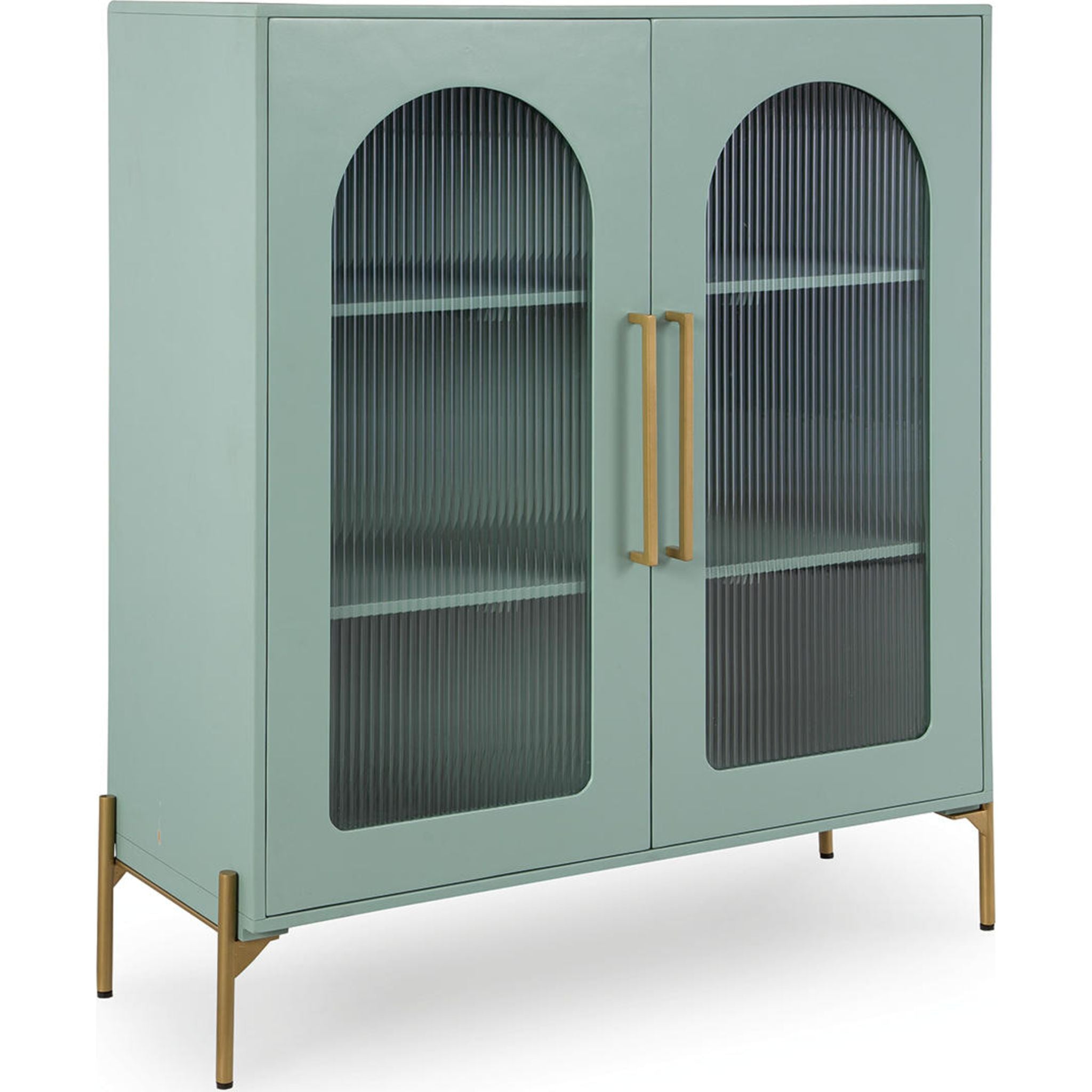 Adwen Light Green Accent Cabinet - Stylish Storage for Living Room, Bedroom & Entryway | Modern Home Decor Furniture