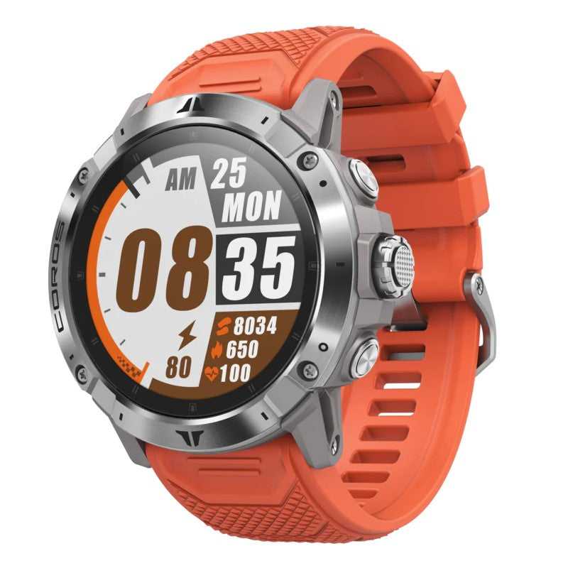 Coros Vertix 2 GPS Adventure Watch - Multisport Smartwatch with Long Battery Life, Heart Rate Monitor & Navigation for Hiking, Running, Cycling & Outdoor Activities