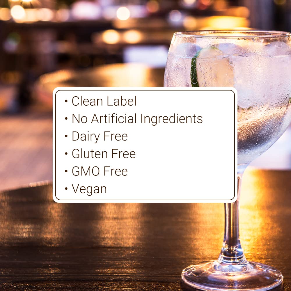 Monin Zero Calorie Natural Peach Syrup - Fresh & Juicy Flavor, Non-GMO, Gluten-Free, 1 Liter - Perfect for Iced Tea, Lemonade, Soda, Cocktails & Mocktails