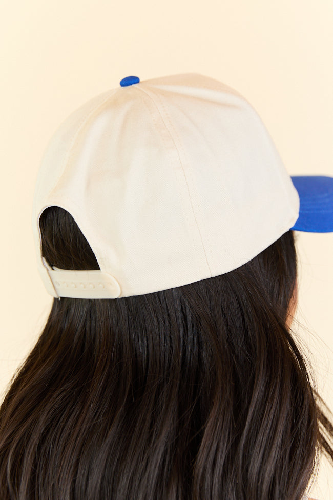 American Honey Blue Trucker Hat - Adjustable Mesh Back Cap for Men & Women - Perfect for Outdoor Activities, Sports, and Casual Wear