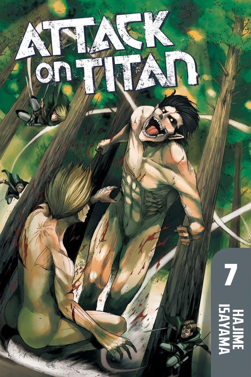 Attack on Titan Vol. 7 Manga by Hajime Isayama - Epic Anime Adventure Story for Teens & Adults | Perfect for Collectors & Anime Fans