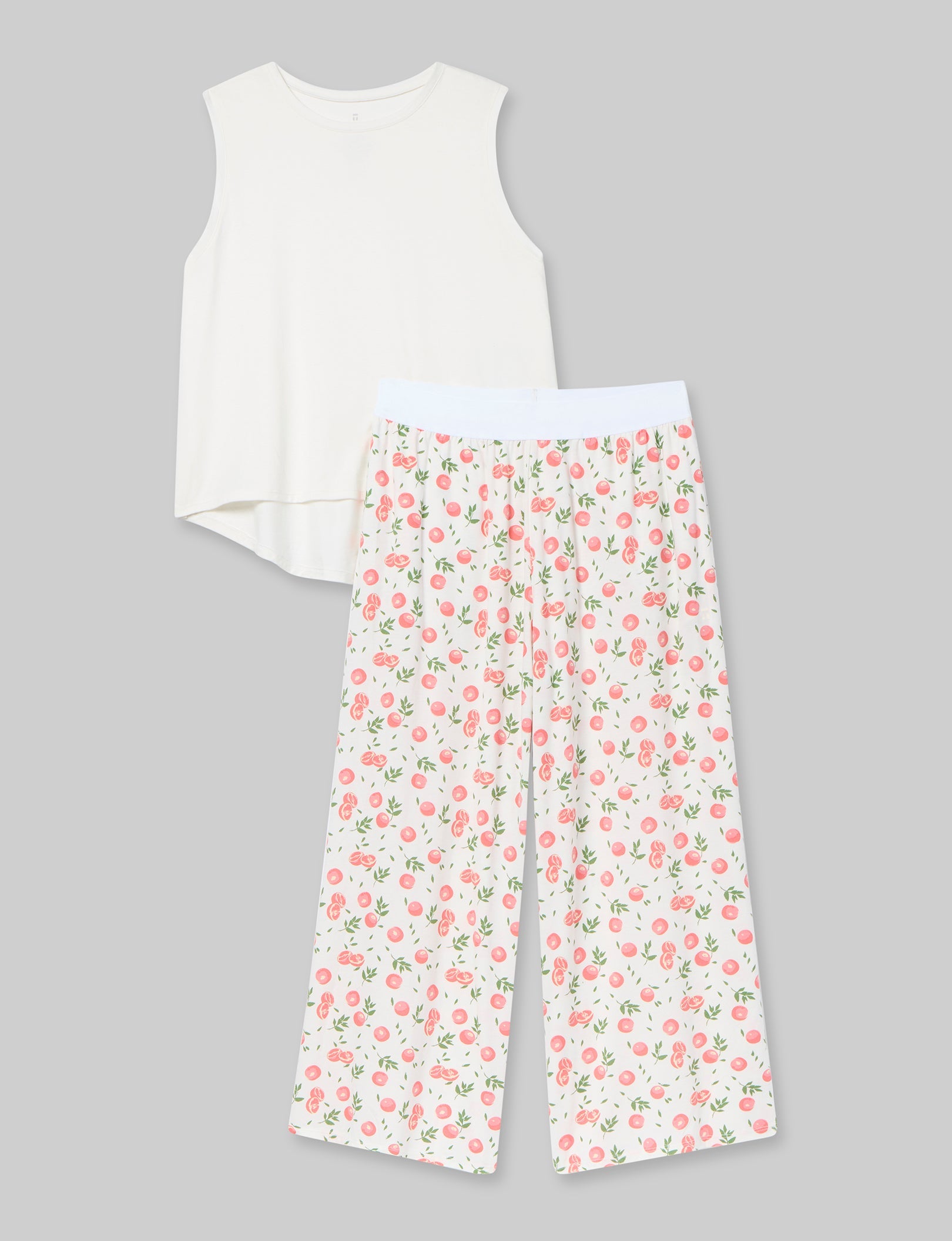 Women's Power Nap Tank & Pant Set - Soft Sleepwear for Relaxation & Comfort - Perfect for Lounging, Yoga & Nighttime Wear