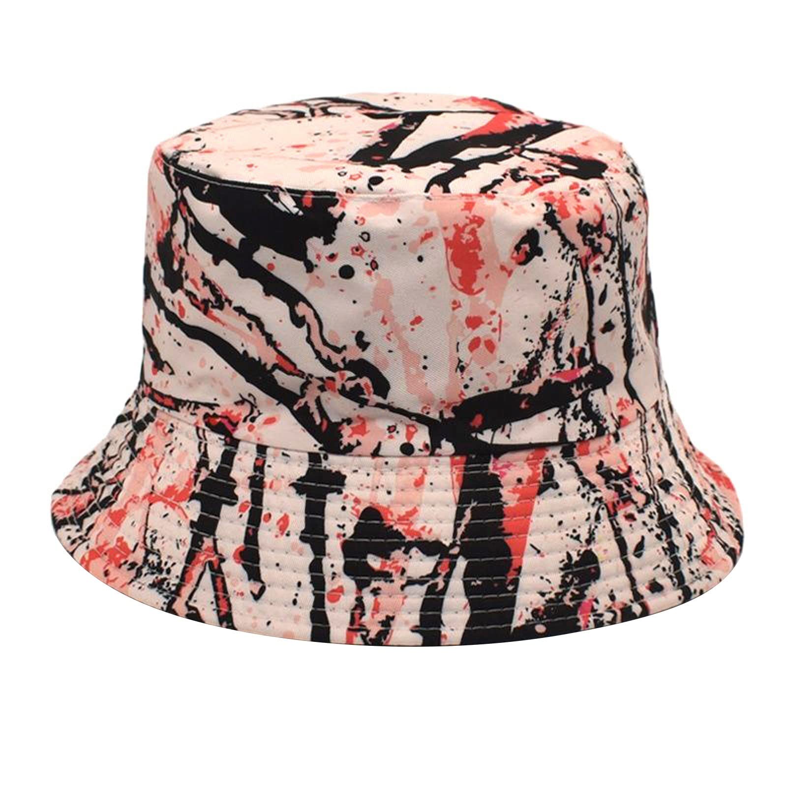 Women's Camouflage Printed Fisherman Hat - Outdoor Travel Cap for Autumn & Winter, Tie Dye Bucket Hat for Men & Women, Perfect for Hiking, Camping & Beach Vacations