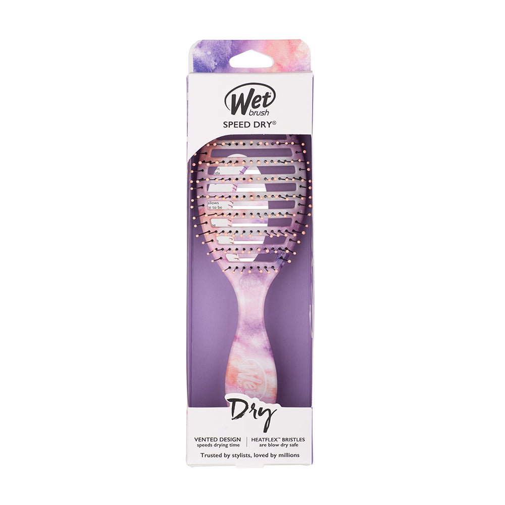 Wet Brush Color Wash Speed Dry Hair Brush - Detangling & Styling for Wet or Dry Hair - Perfect for Home, Salon & Travel Use