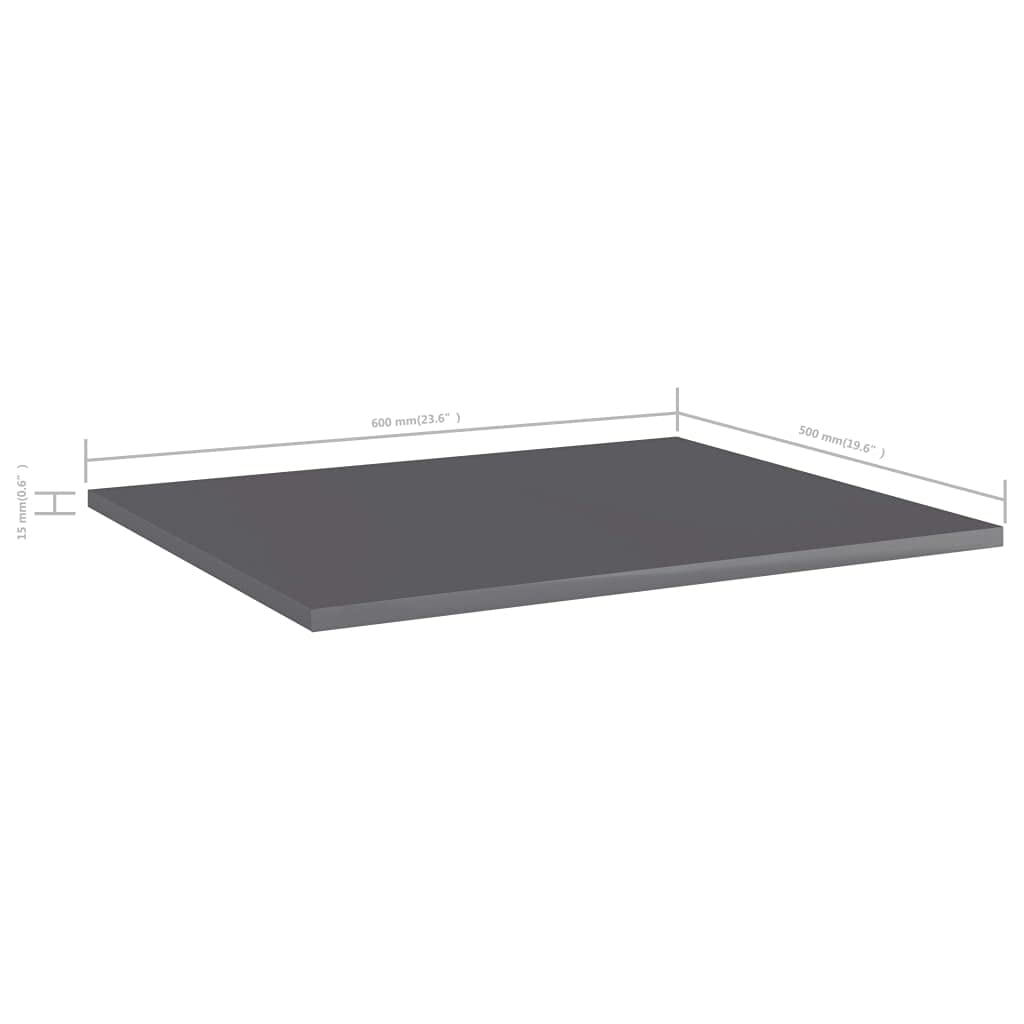 8-Pack Replacement Bookshelf Boards - 23.6
