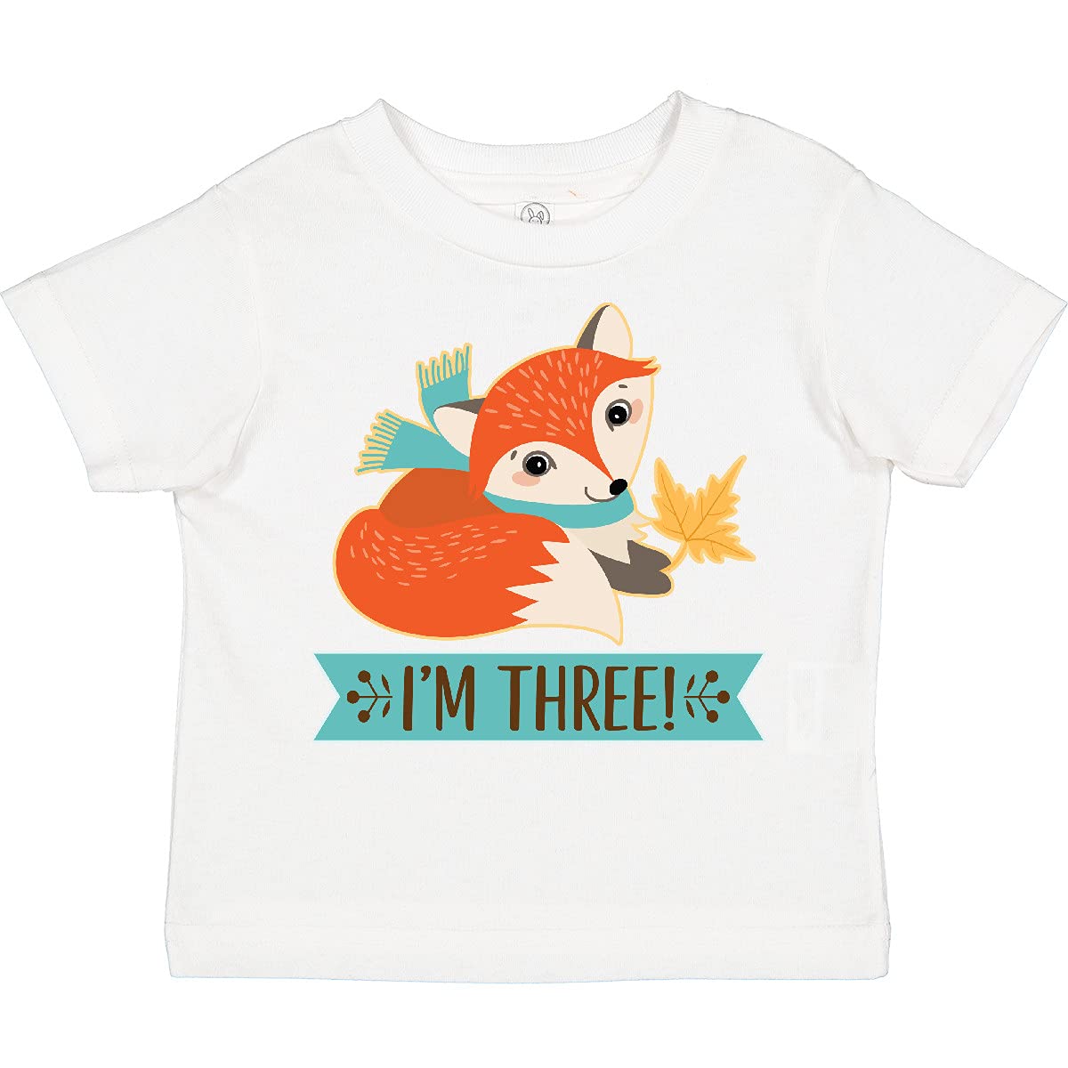 3rd Birthday Fox Toddler T-Shirt for 3 Year Olds | Cute Animal Graphic Tee for Boys & Girls | Perfect Birthday Party Outfit & Casual Wear