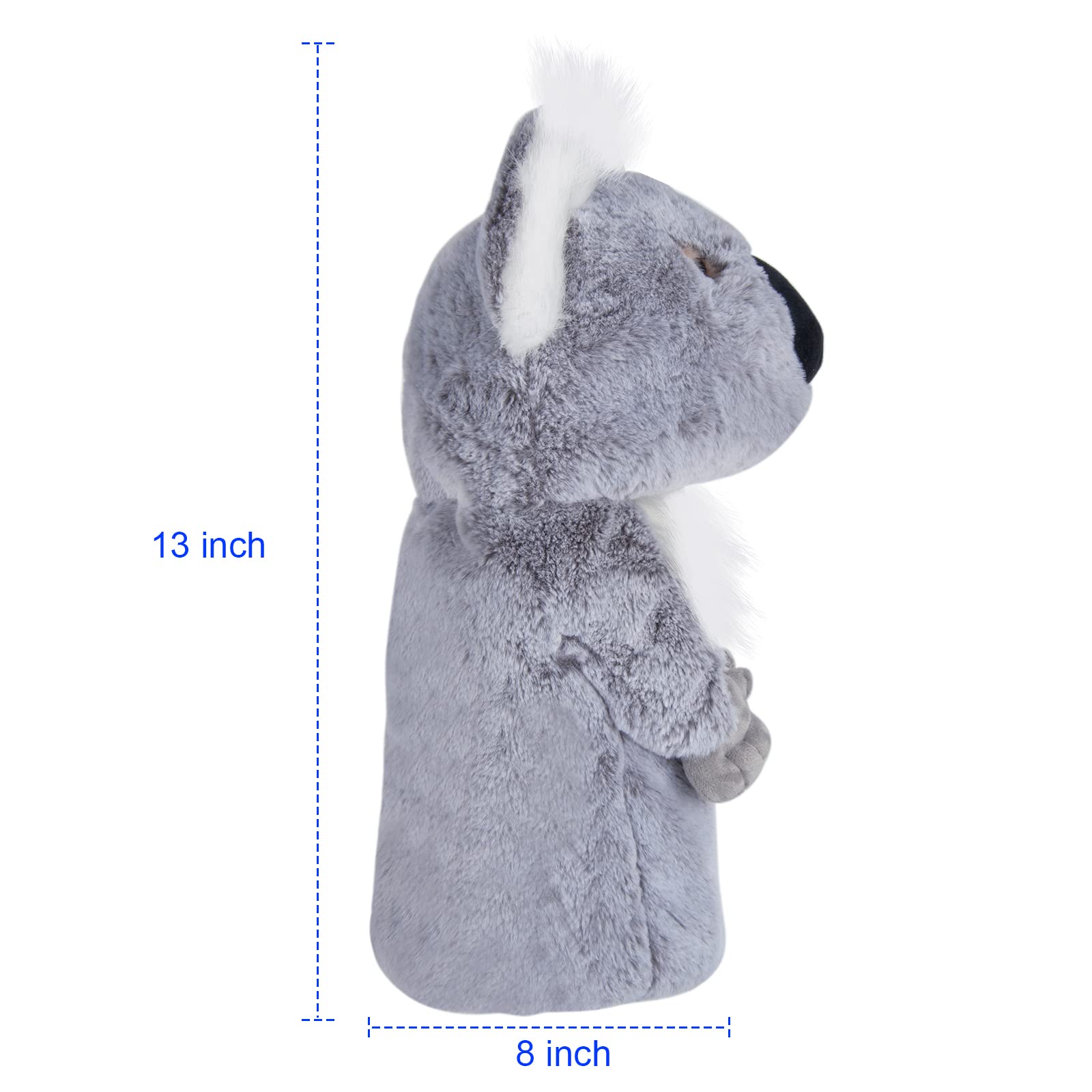 Koala Golf Club Headcovers for Woods & Drivers - Premium Animal Design Golf Head Covers for Men & Women | Perfect for Golf Course Protection & Style Enhancement