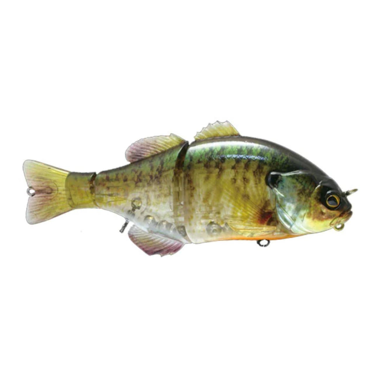 Jackall Gantarel Jr Bluegill Swimbait Fishing Lure - Topwater Bass Bait for Freshwater & Saltwater Fishing - Perfect for Casting, Trolling, and Shore Fishing