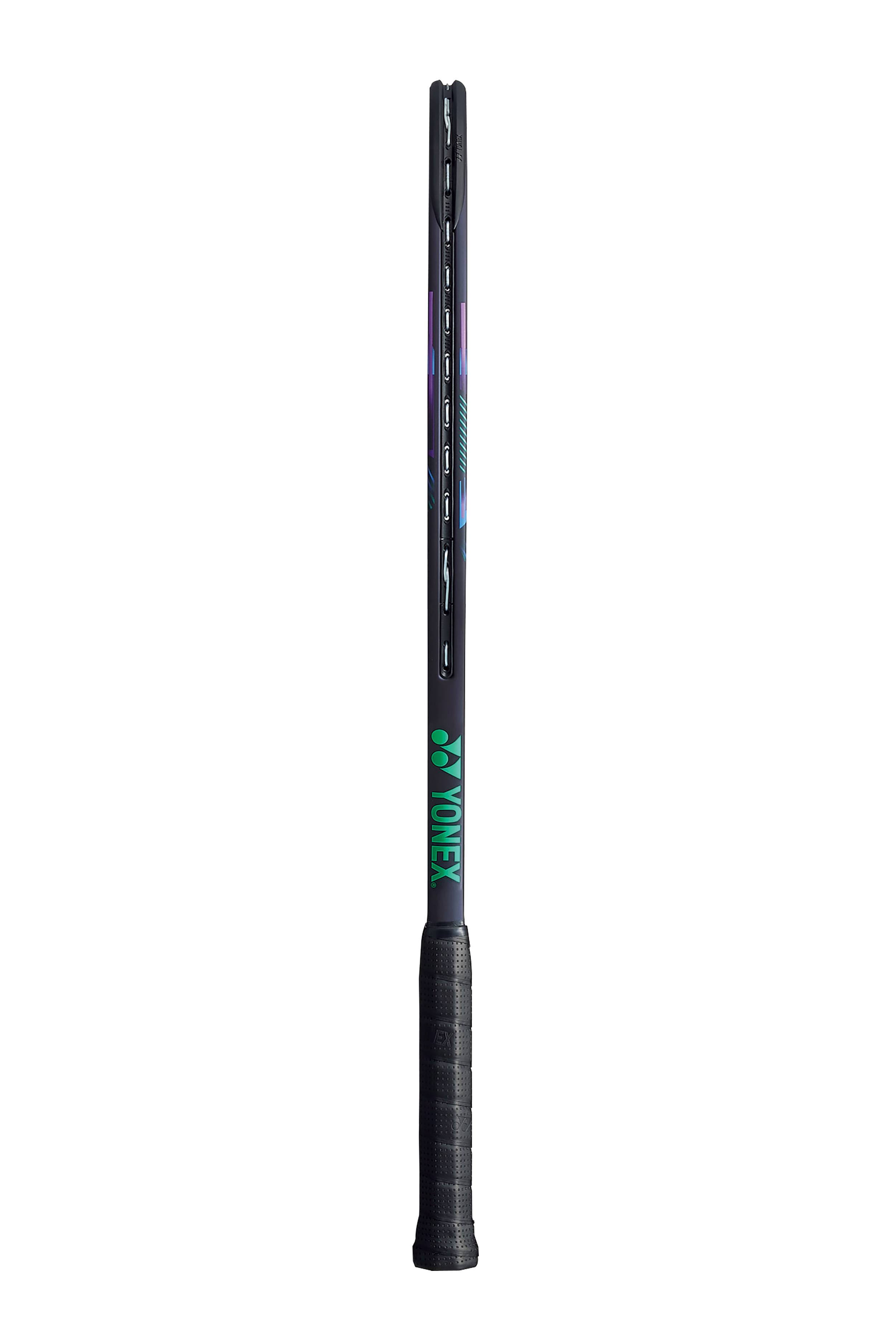 Yonex VCORE Pro 97 Unstrung Tennis Racket | 330g Lightweight Graphite Racquet for Advanced Players | Green/Purple Design | Perfect for Competitive Matches & Training Sessions