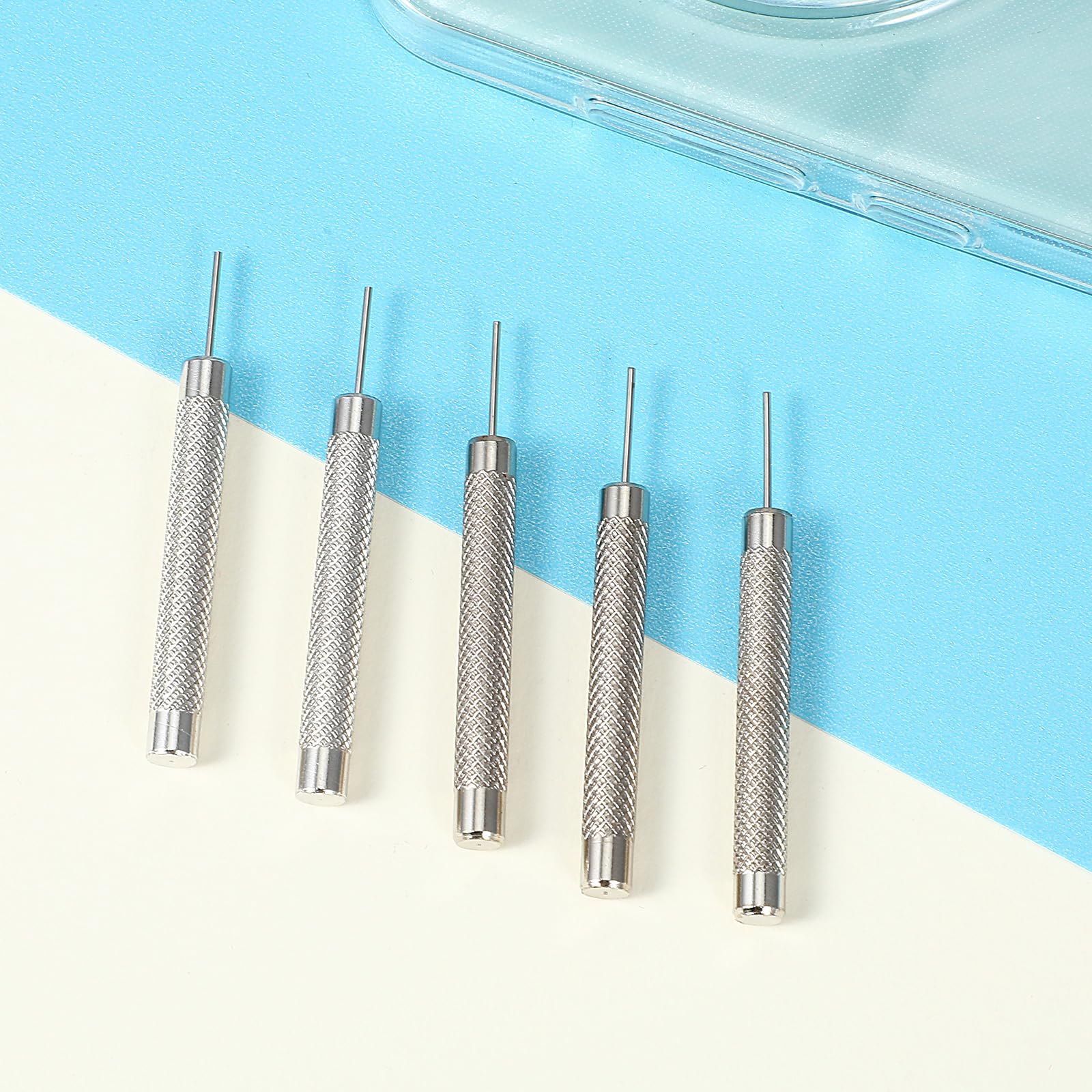 5PCS SIM Card Ejector Tool Kit - Universal Phone Tray Pin Needle Opener for iPhone, Samsung, Android & All Smartphones - Perfect for Travel, Repair & SIM Card Replacement