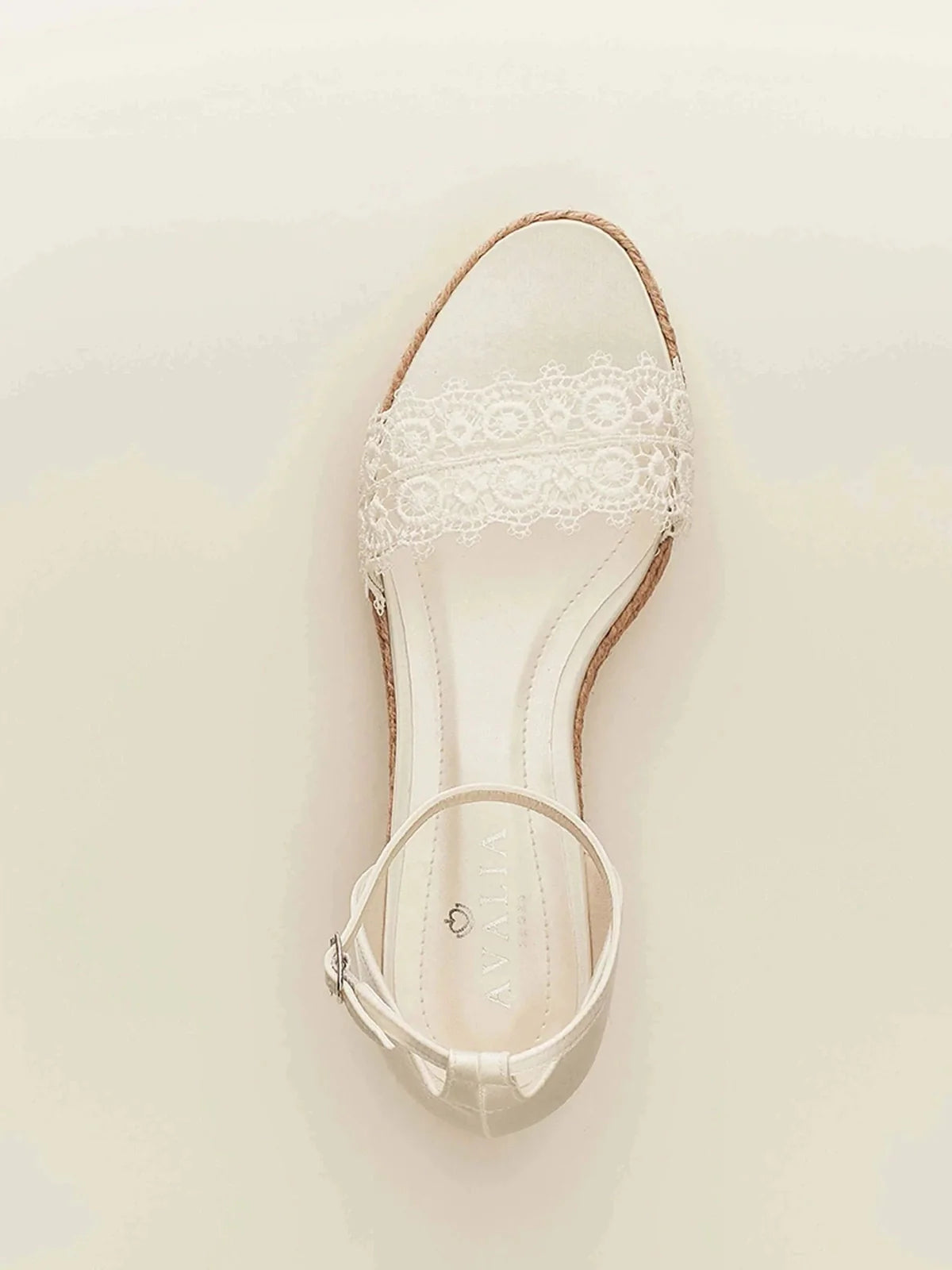 Women's Espadrille Wedding Sandals with Wedge Heel - Size 6 | Comfortable Beach Bridal Shoes for Outdoor Ceremonies & Summer Weddings | BAHIA Collection