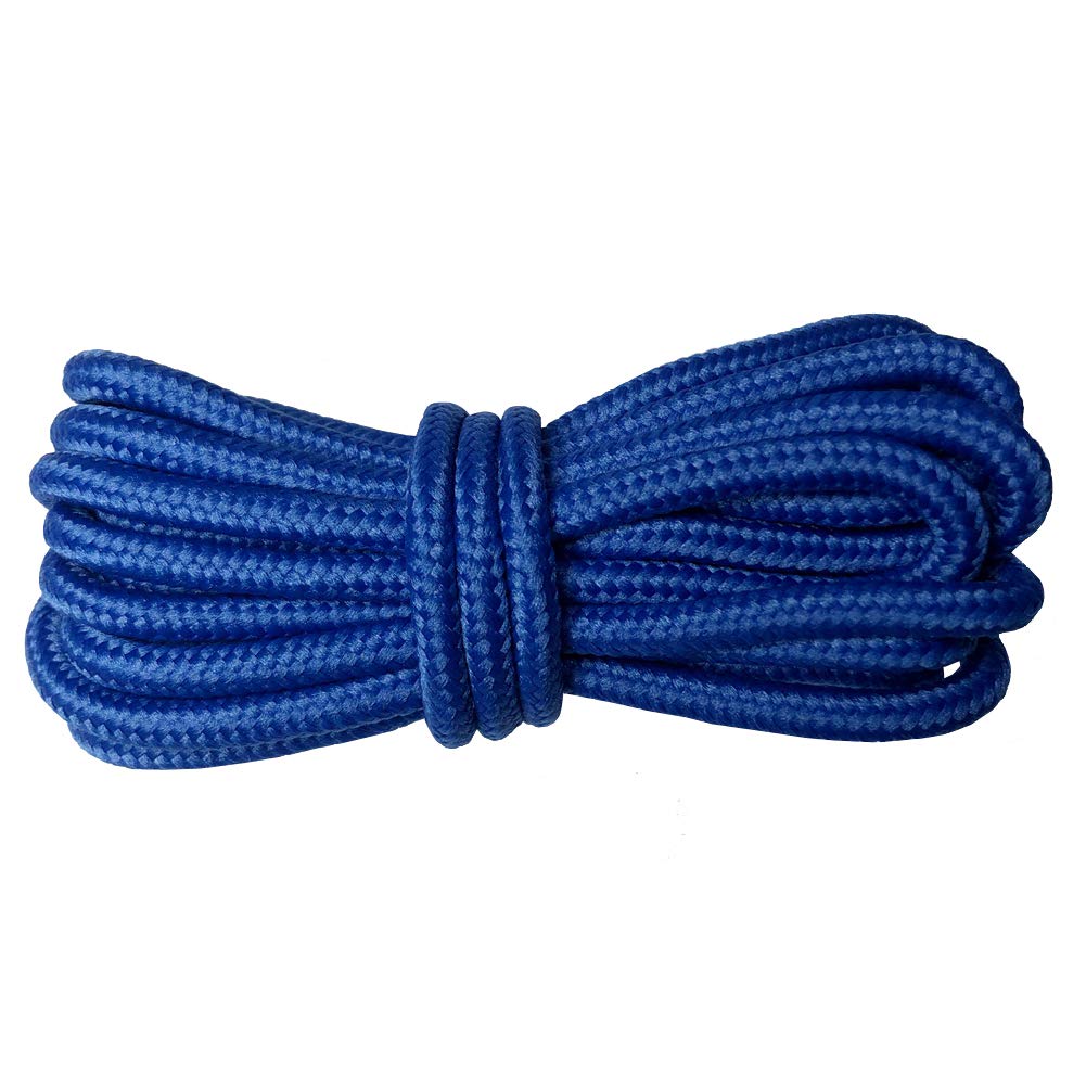 Premium Round Shoelaces for Boots & Sneakers - 47 to 71 Inch Durable Cotton Laces for Sports Shoes & Casual Wear - Perfect for Running, Hiking & Everyday Comfort