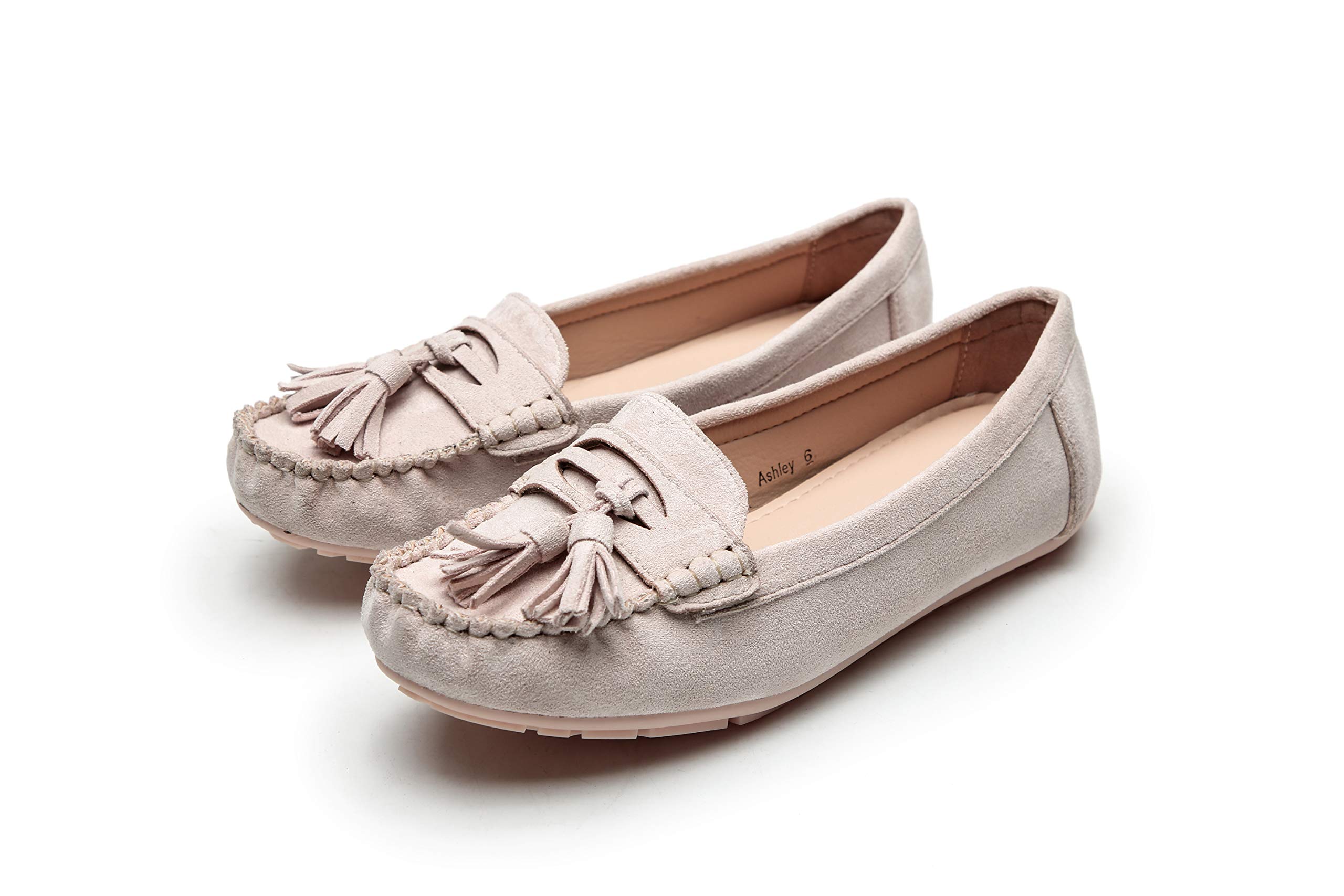 Comfortable Foldable Slip On Loafers for Women - Soft Moccasins Driving Shoes with Cushioned Insole, Lightweight Walking Flats - Perfect for Travel, Office & Casual Wear (Ashley)