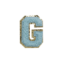 AQUA FUZZY ALPHABETS G - Soft Textured Baby Bath Letters for Sensory Play & Early Learning - Perfect for Toddler Bathtime, Pool Toys and Educational Play