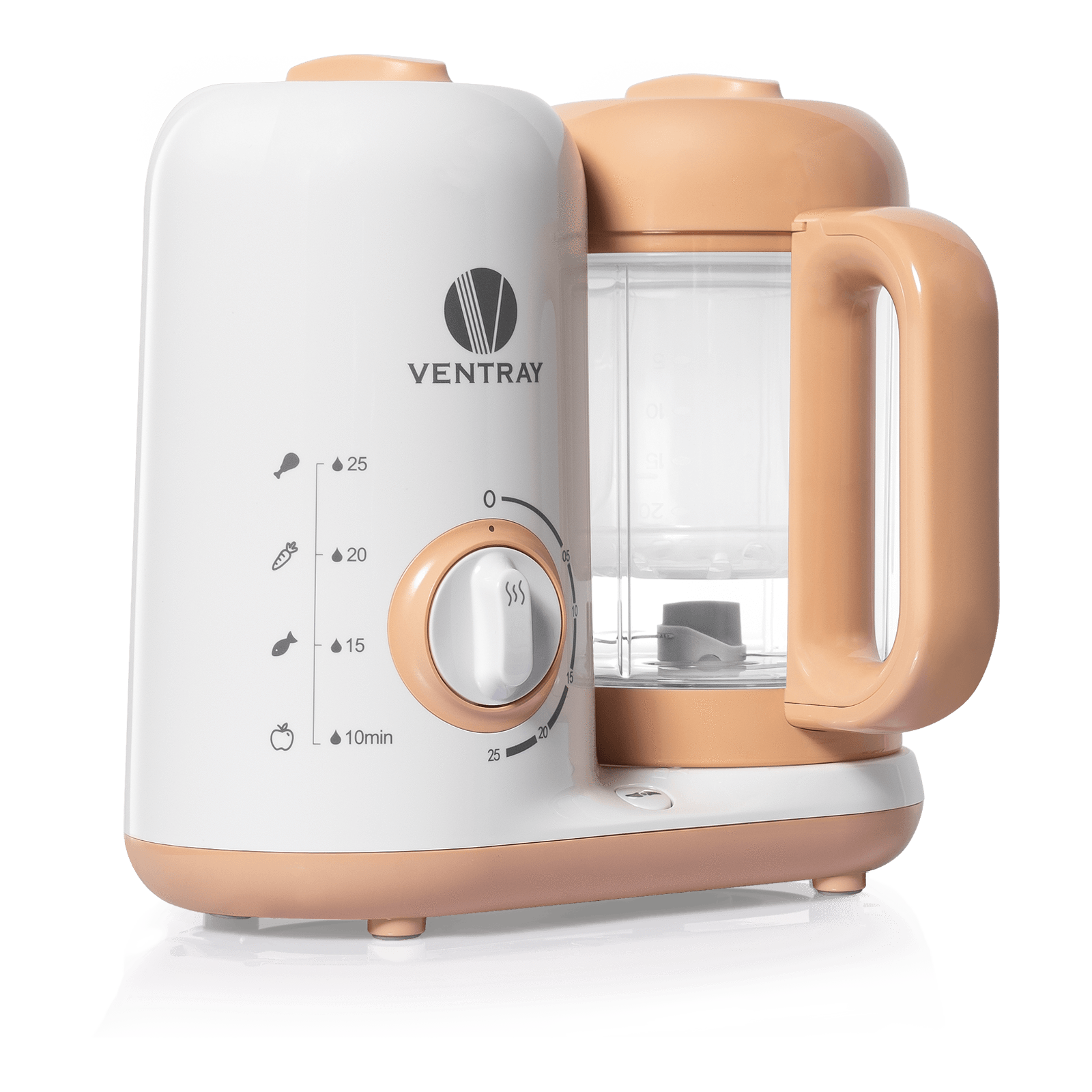 BabyGrow Plus Baby Food Maker - 6-in-1 Steamer Blender & Puree Maker for Homemade Baby Food | Perfect for Infants & Toddlers | Ideal for Travel, Home & Daycare Use