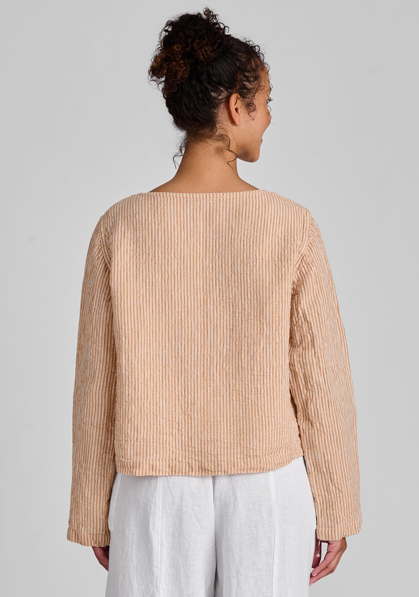 Vee Cardi Linen Cardigan for Women - Lightweight Summer Cover-Up for Beach, Office & Casual Wear