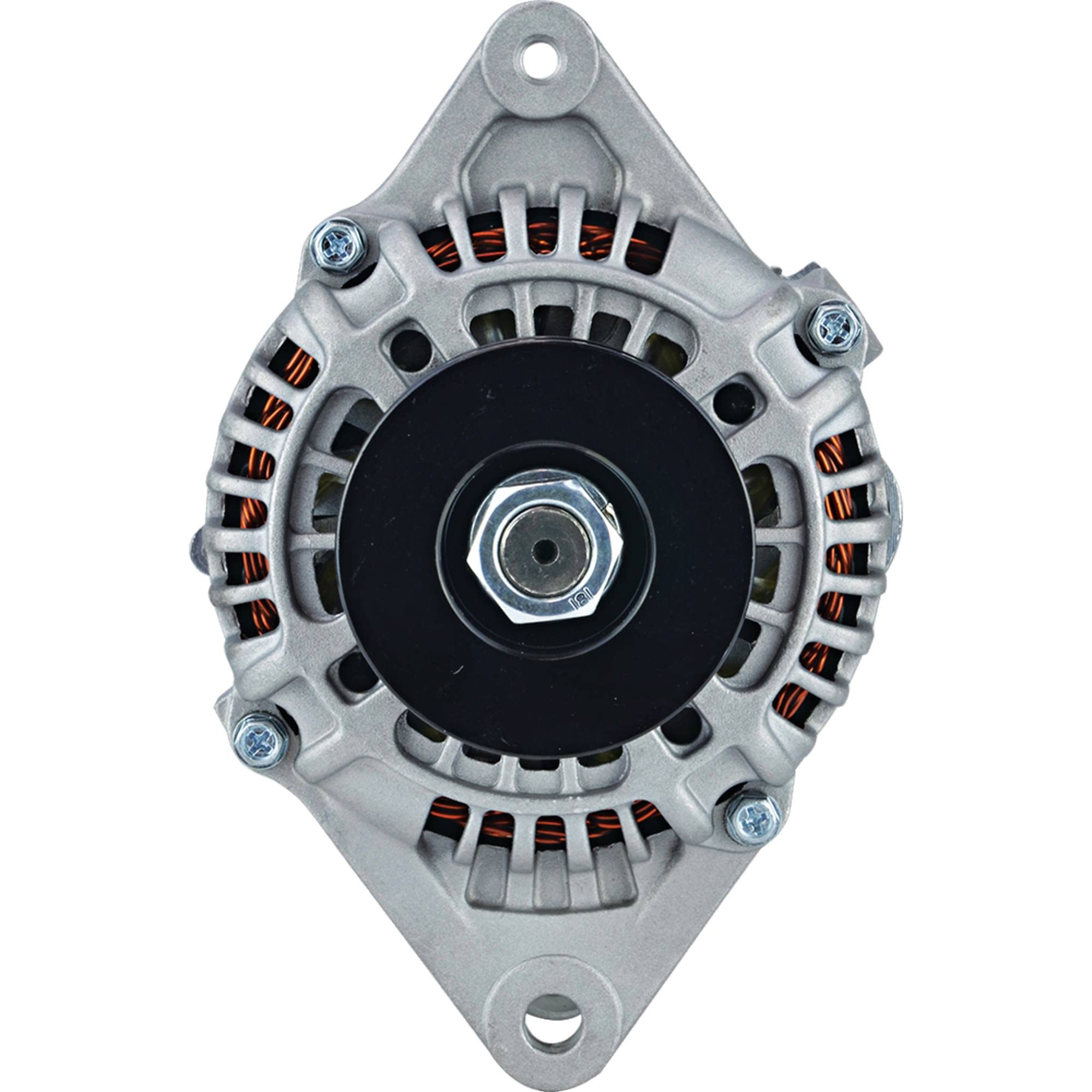 DB Electrical ROTA0209 80 Amp Alternator Replacement for Kubota V3300 Tractor - Compatible with 397-9953, 23992 Parts - 12V Internal Fan & Regulator CW Rotation - Perfect for Agricultural Equipment, Construction Machinery & Heavy-Duty Vehicles