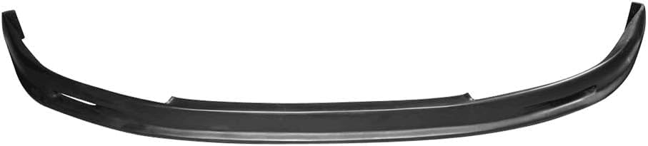 Mugen Style PU Front Bumper Lip for 1992-1995 Honda Civic EG Hatchback & Coupe (2 Door) - Unpainted Matte Black | Car Body Kit Upgrade for Enhanced Style & Aerodynamics | Perfect for Street Racing & Car Shows