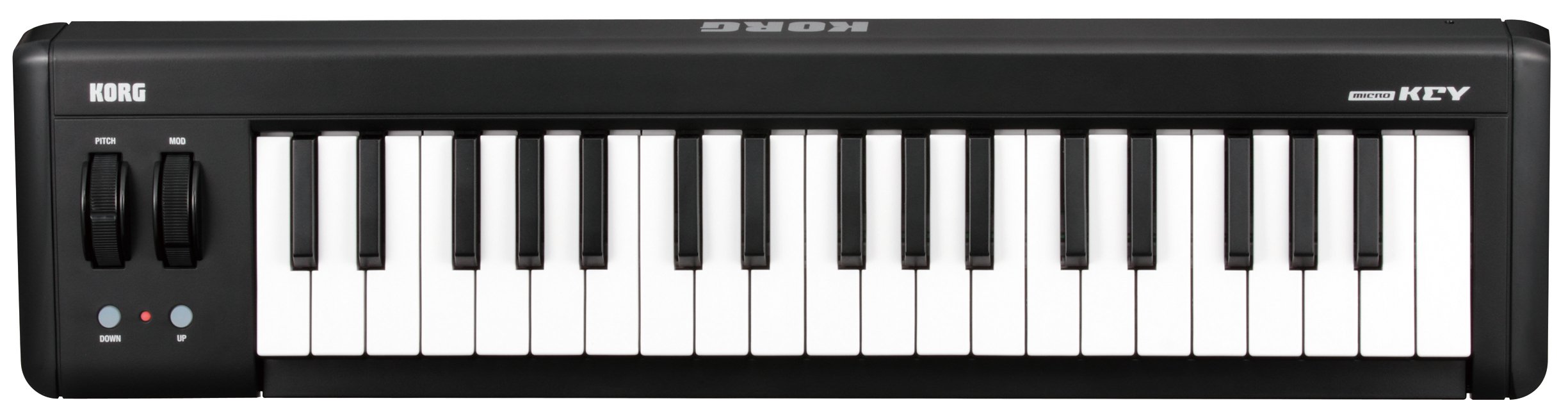 Korg microKEY 37-Key USB MIDI Controller Keyboard - Portable Music Production for Home Studio & Live Performance