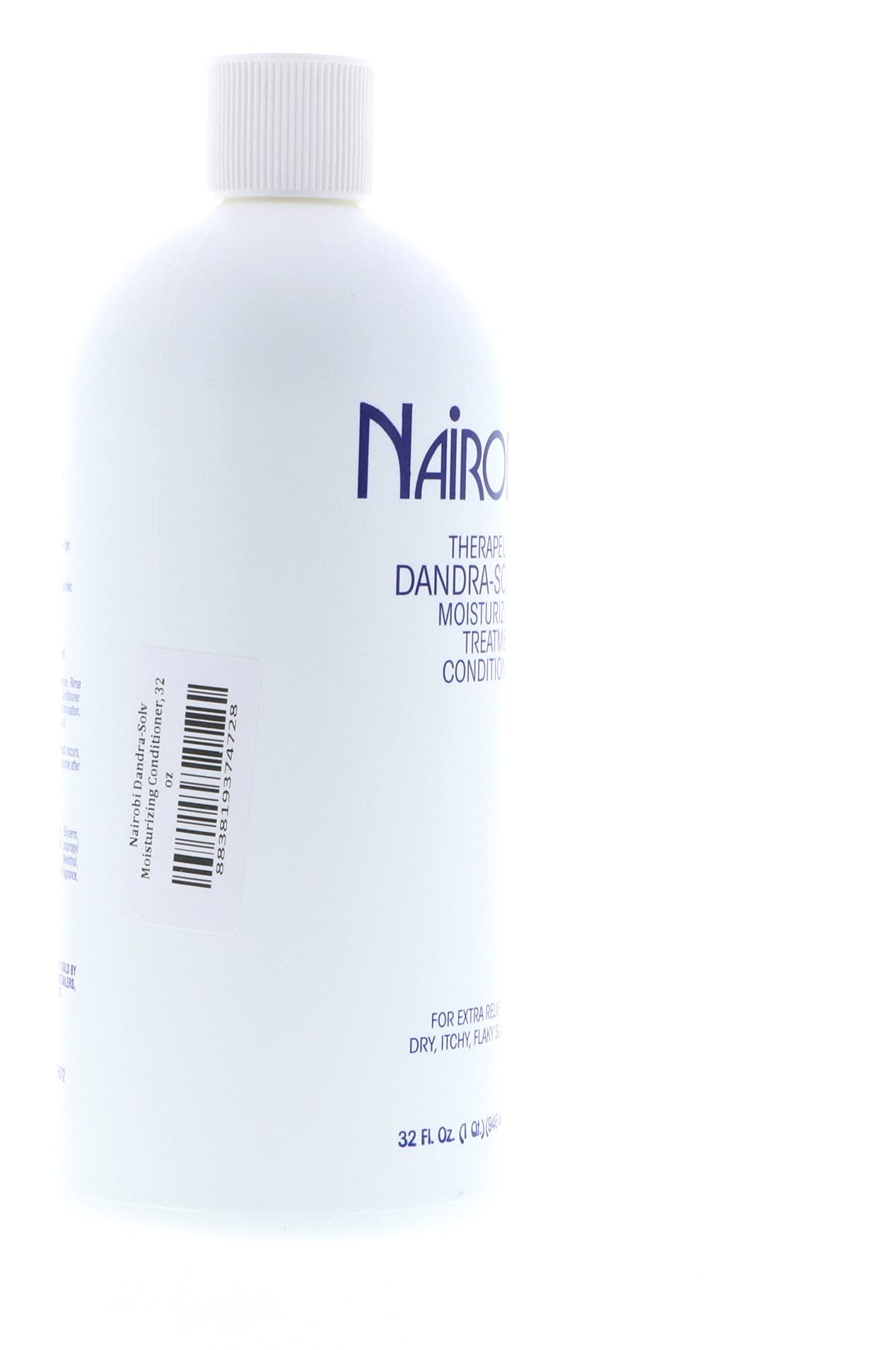Nairobi Therapeutic Dandra-Solv Moisturizing Treatment Conditioner for Dry Scalp & Dandruff - 32 oz Unisex Hair Care - Perfect for Daily Use & Scalp Hydration