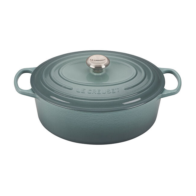 Le Creuset 6.75 Quart Oval Dutch Oven - Enameled Cast Iron Cookware for Braising, Roasting & Baking - Perfect for Family Dinners, Soups & Casseroles