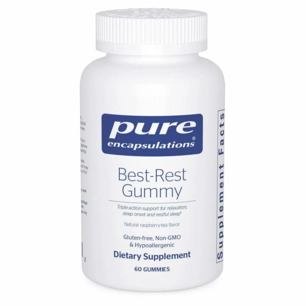 Best Rest Gummy - Natural Sleep Aid with Melatonin & Chamomile for Adults - Promotes Relaxation & Deep Sleep - Perfect for Nighttime Use, Travel, and Stress Relief