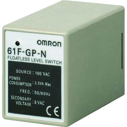 Omron 61F-GP-N-AC200 Float Switch - Water Level Sensor for Pumps, Tanks, and Industrial Applications | Reliable Liquid Detection for HVAC, Aquariums, and Water Treatment Systems