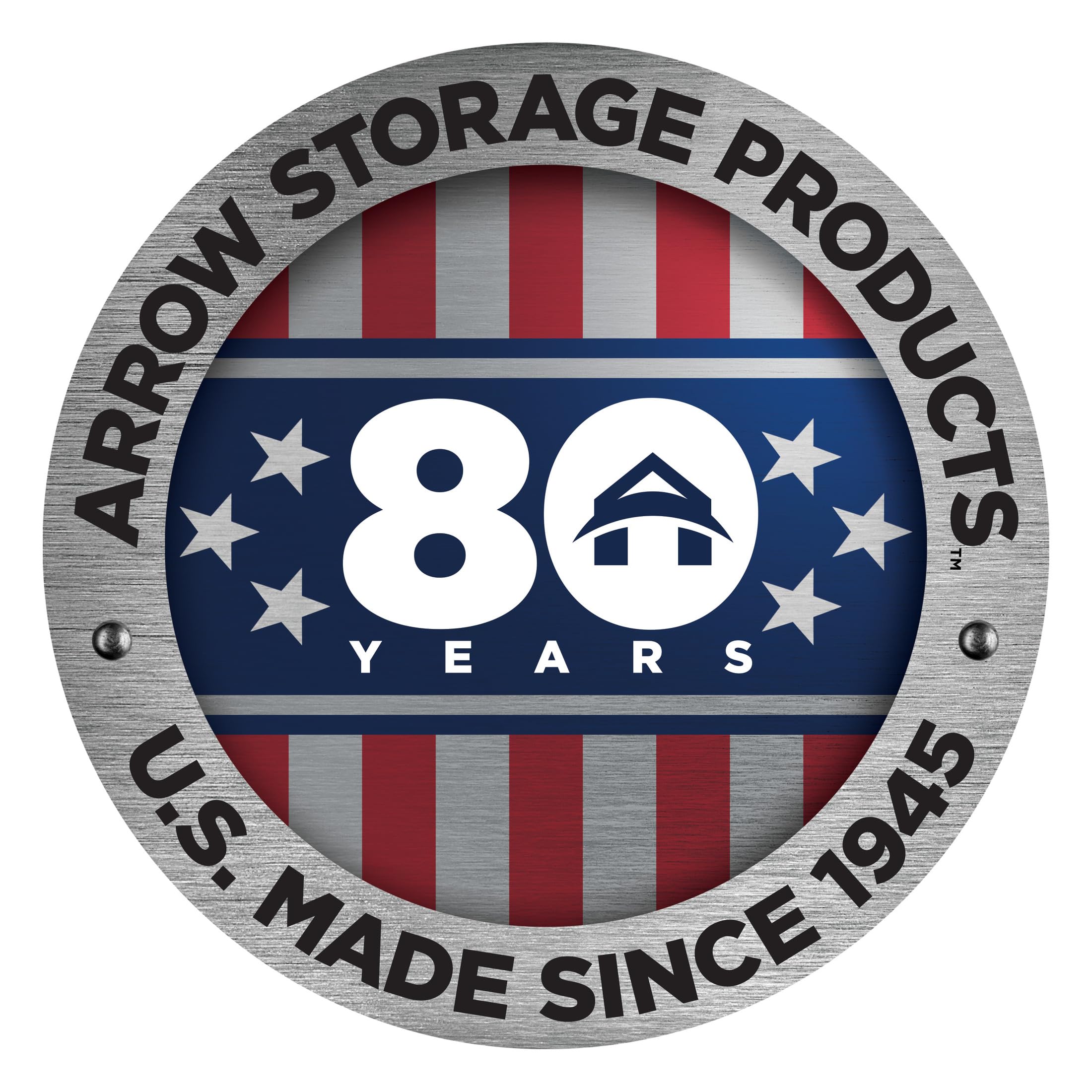Arrow Classic Steel Storage Shed 6x5 ft, Outdoor Garden Shed with Lockable Doors, Charcoal Gray - Perfect for Backyard, Patio & Lawn Equipment Storage